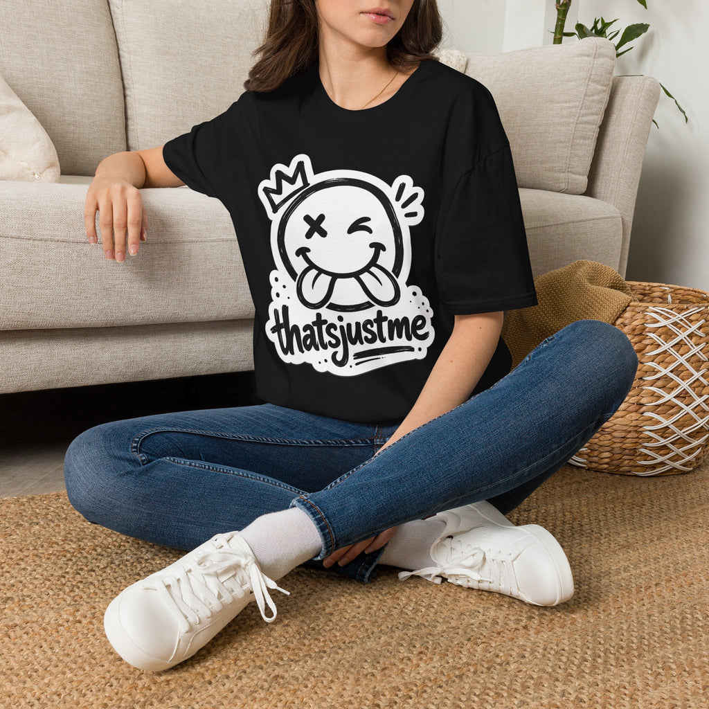 thatsjustme "OG" Crown Smiley Graphic Tee - Unisex T-Shirt
