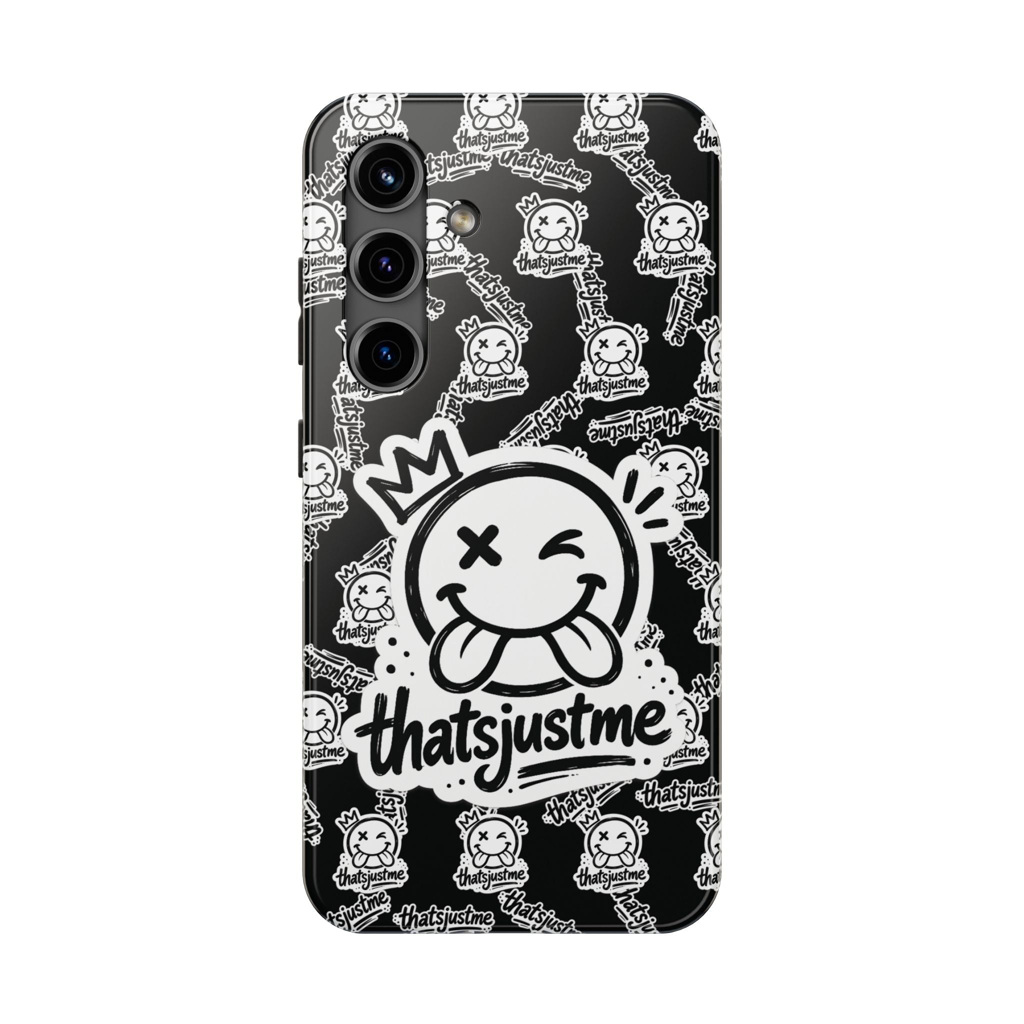 thatsjustme "Overload" Tough Phone Case - Black