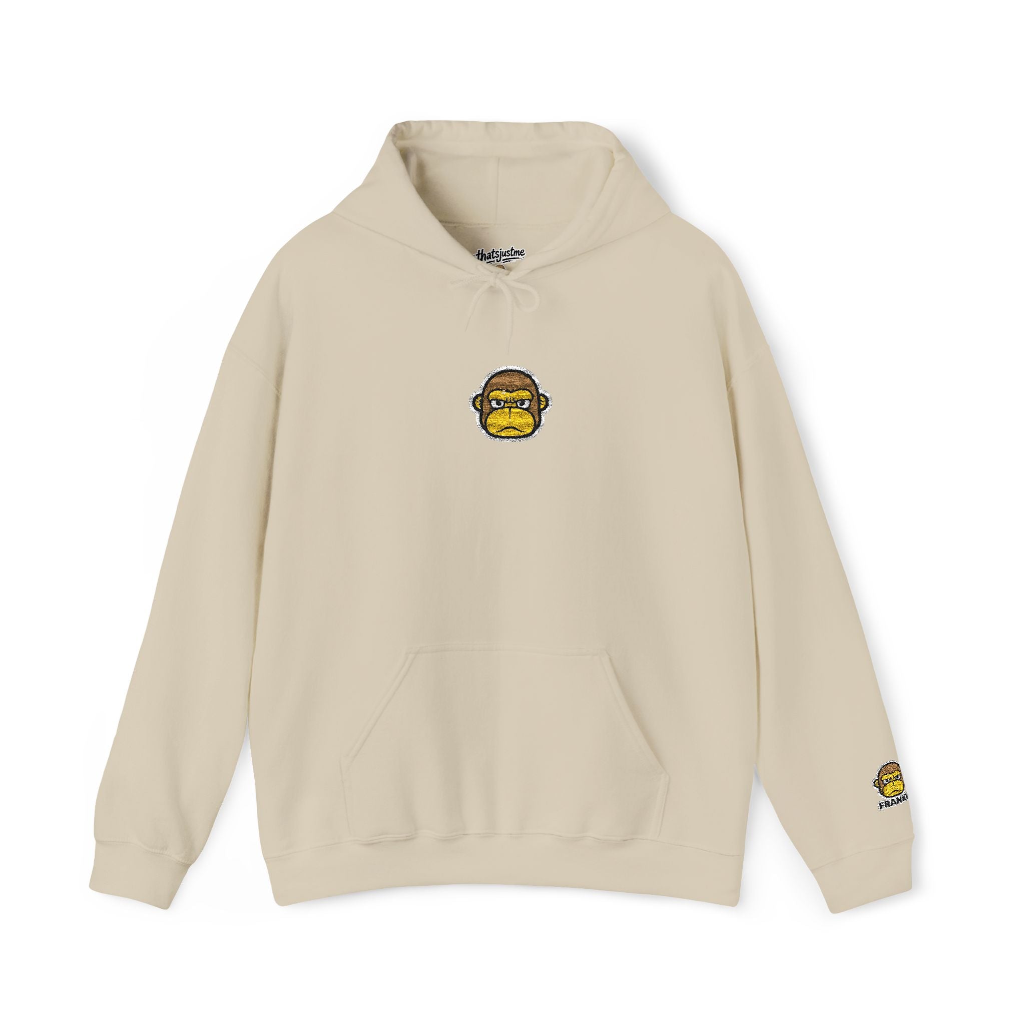 FRANKK The Ape "Essentials" Embroidered Hoodie - Unisex Sweatshirt