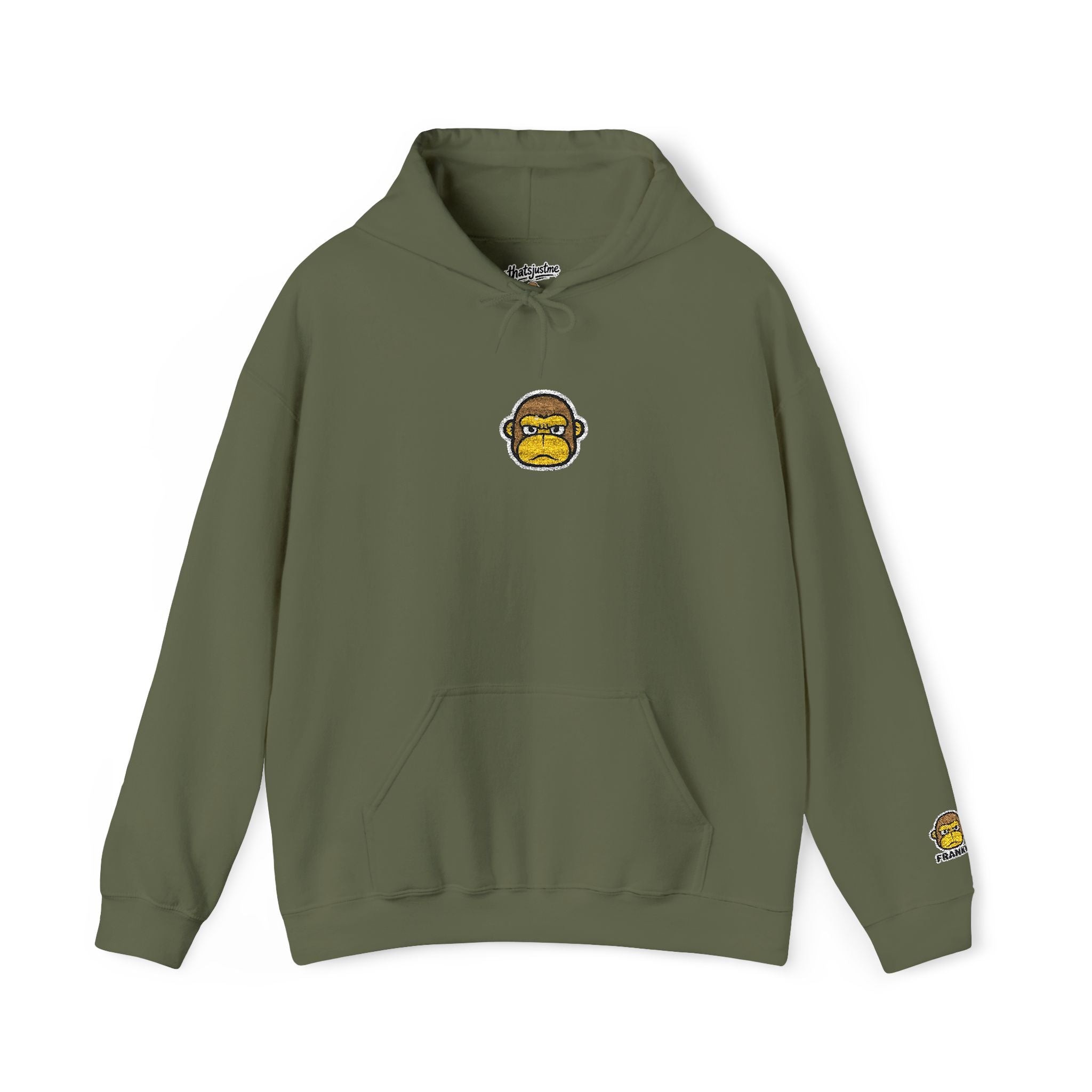 FRANKK The Ape "Essentials" Embroidered Hoodie - Unisex Sweatshirt