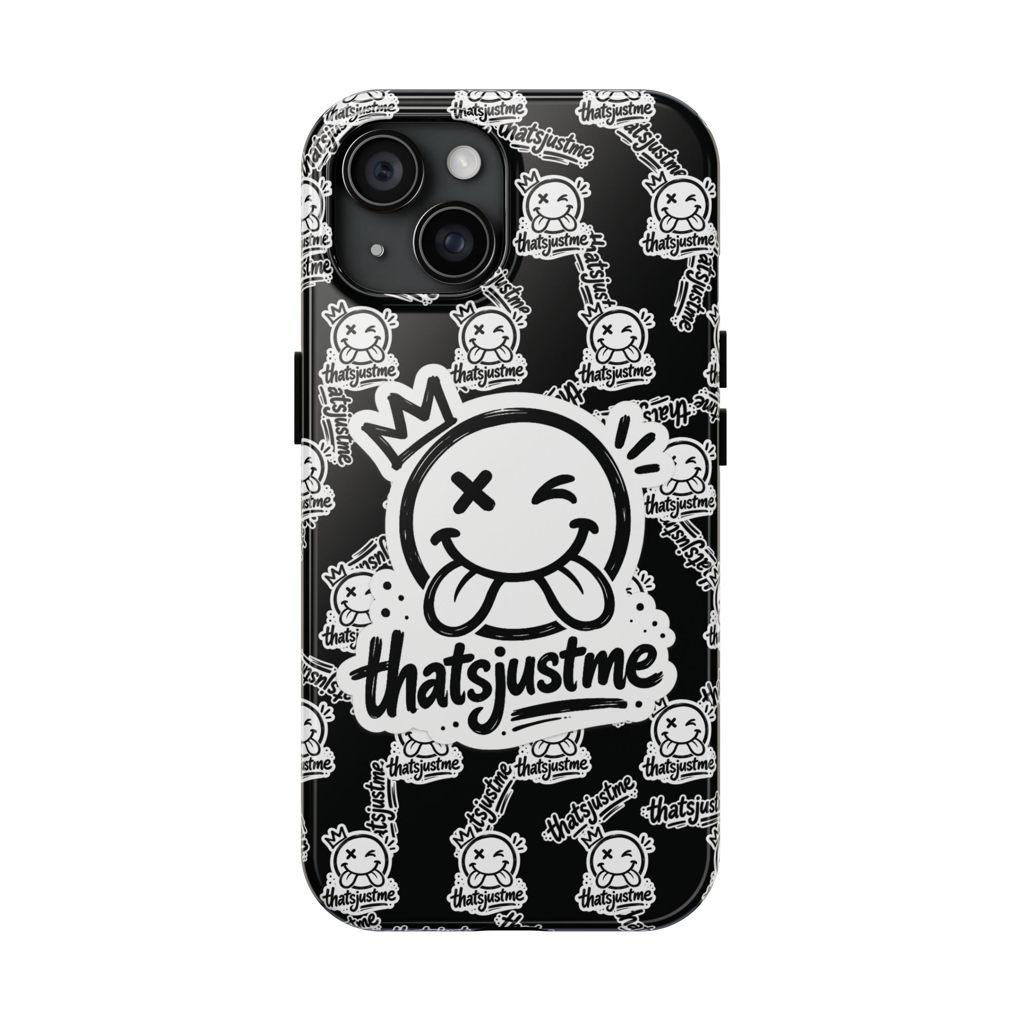 thatsjustme "Overload" Tough Phone Case - Black