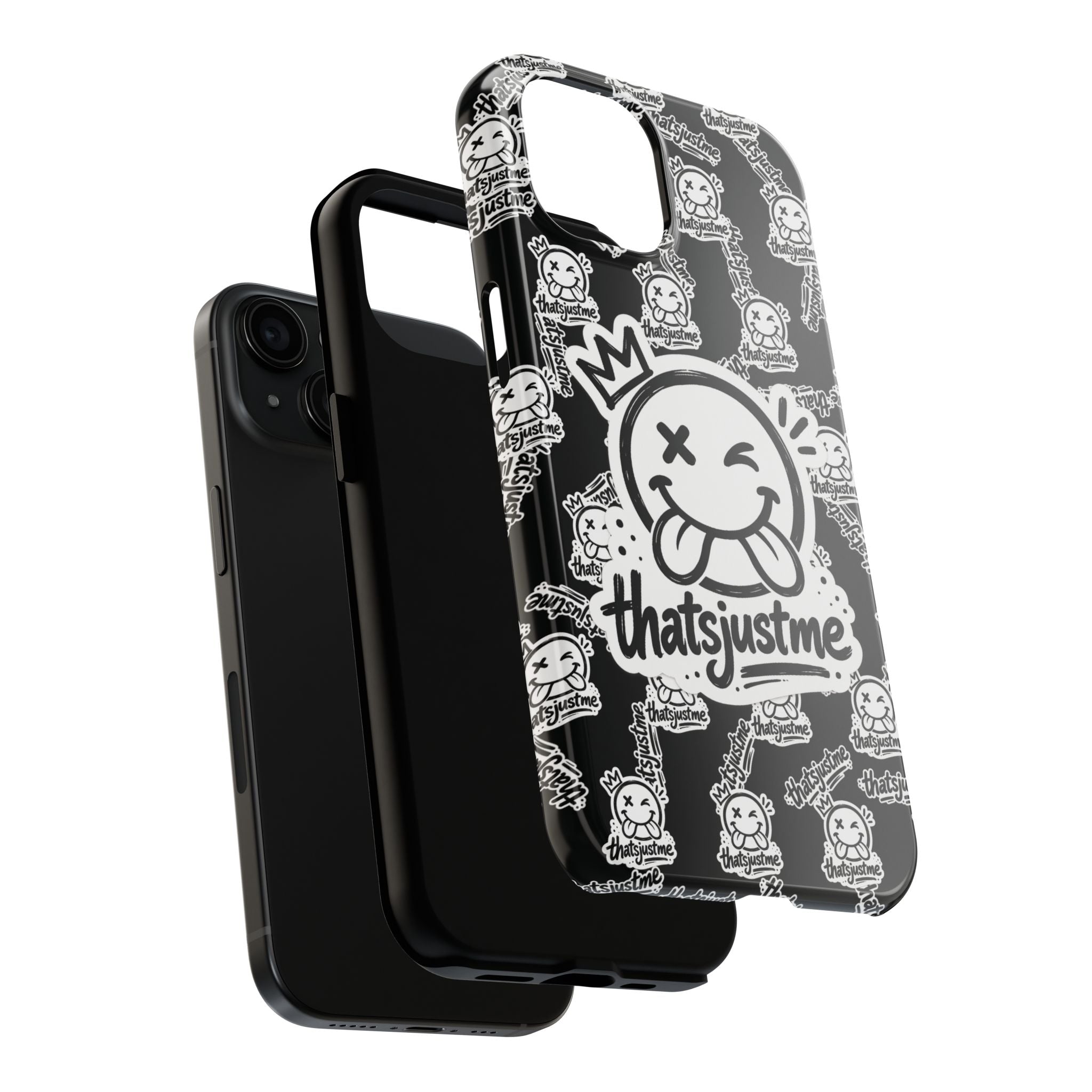 thatsjustme "Overload" Tough Phone Case - Black