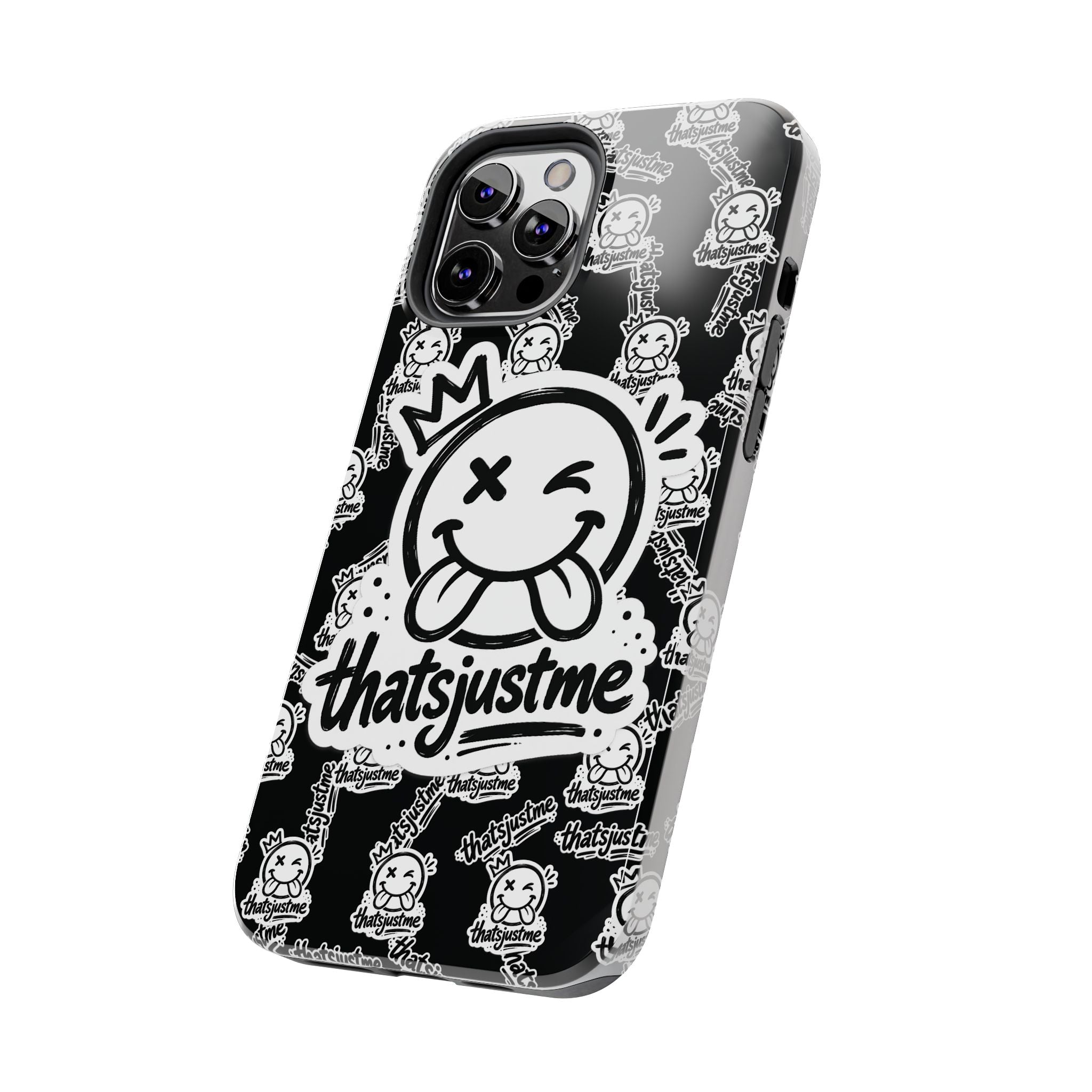 thatsjustme "Overload" Tough Phone Case - Black