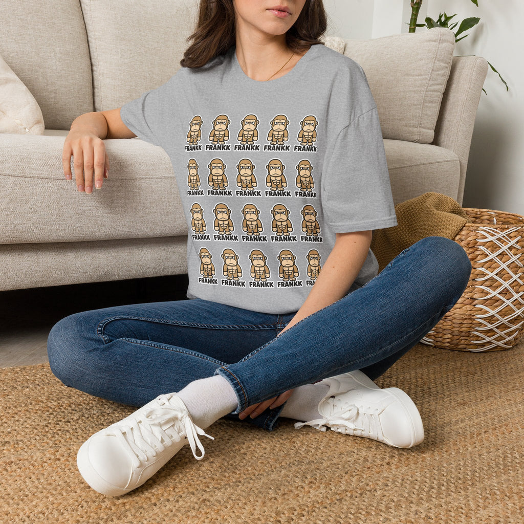 FRANKK The Ape Repeated "Essentials" Graphic Tee - Unisex T-Shirt