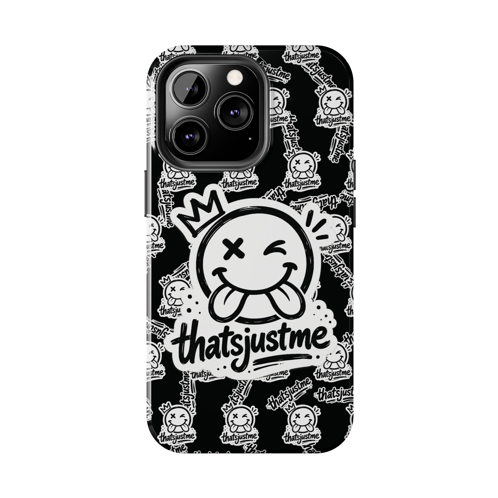 thatsjustme "Overload" Tough Phone Case - Black