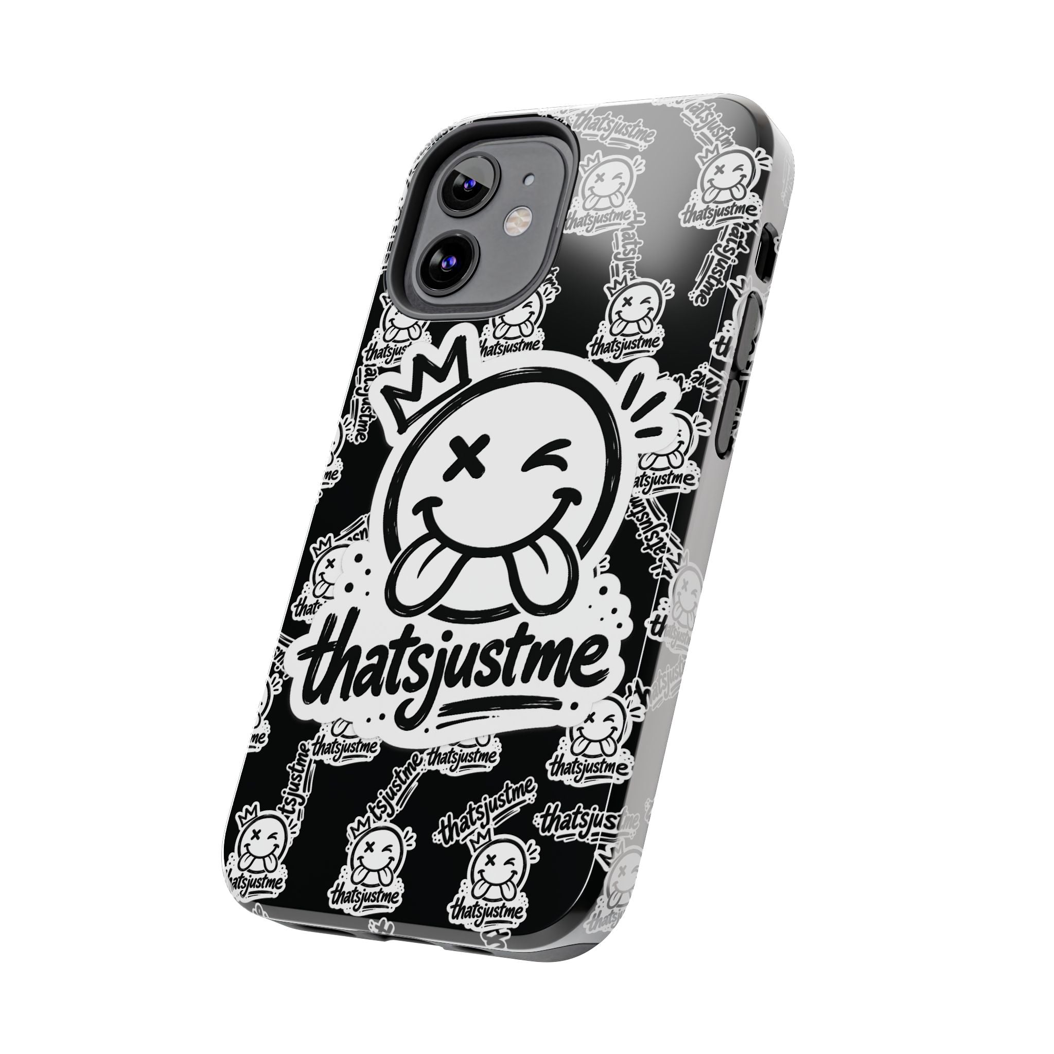 thatsjustme "Overload" Tough Phone Case - Black