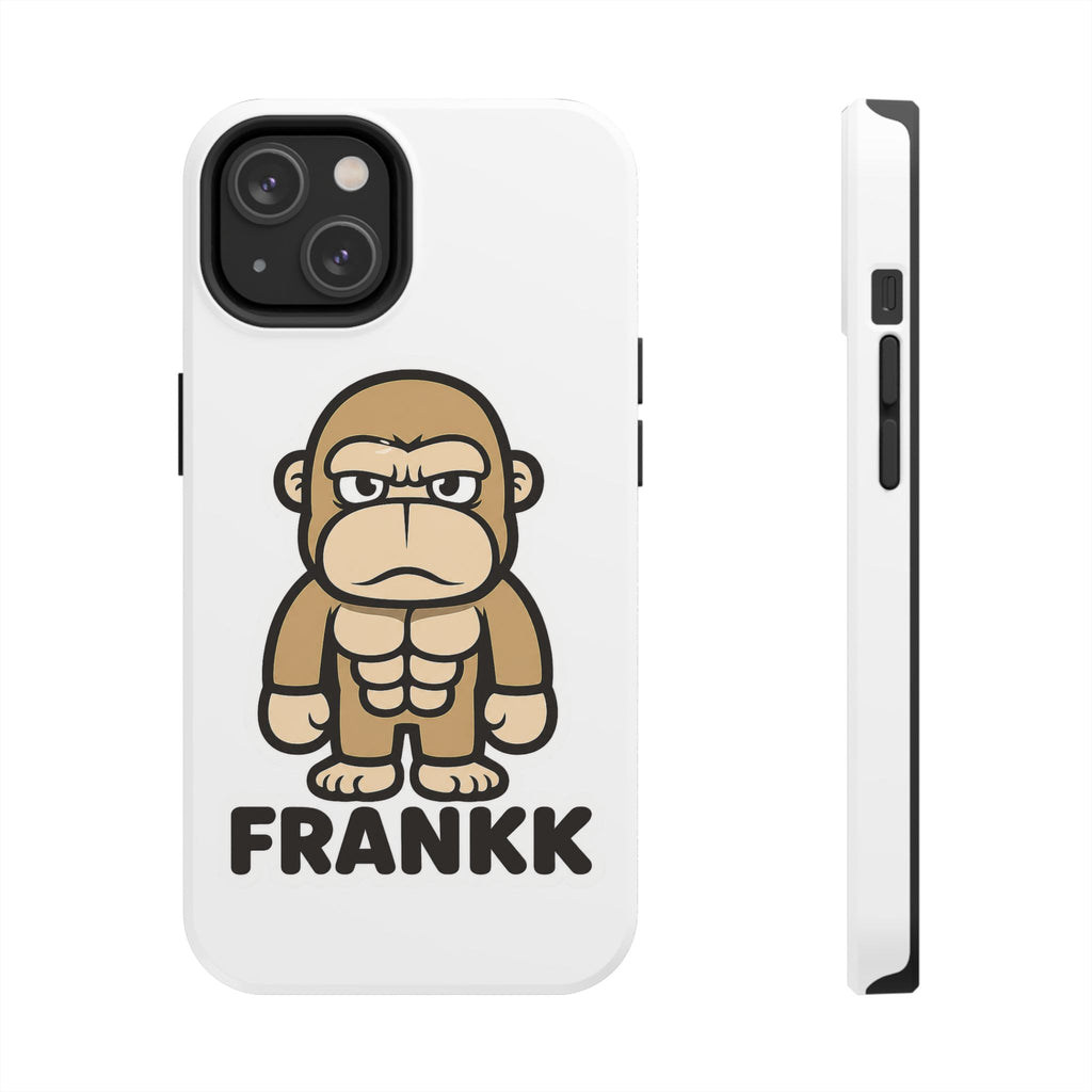 FRANKK The Ape "Essentials" Tough Phone Case - White