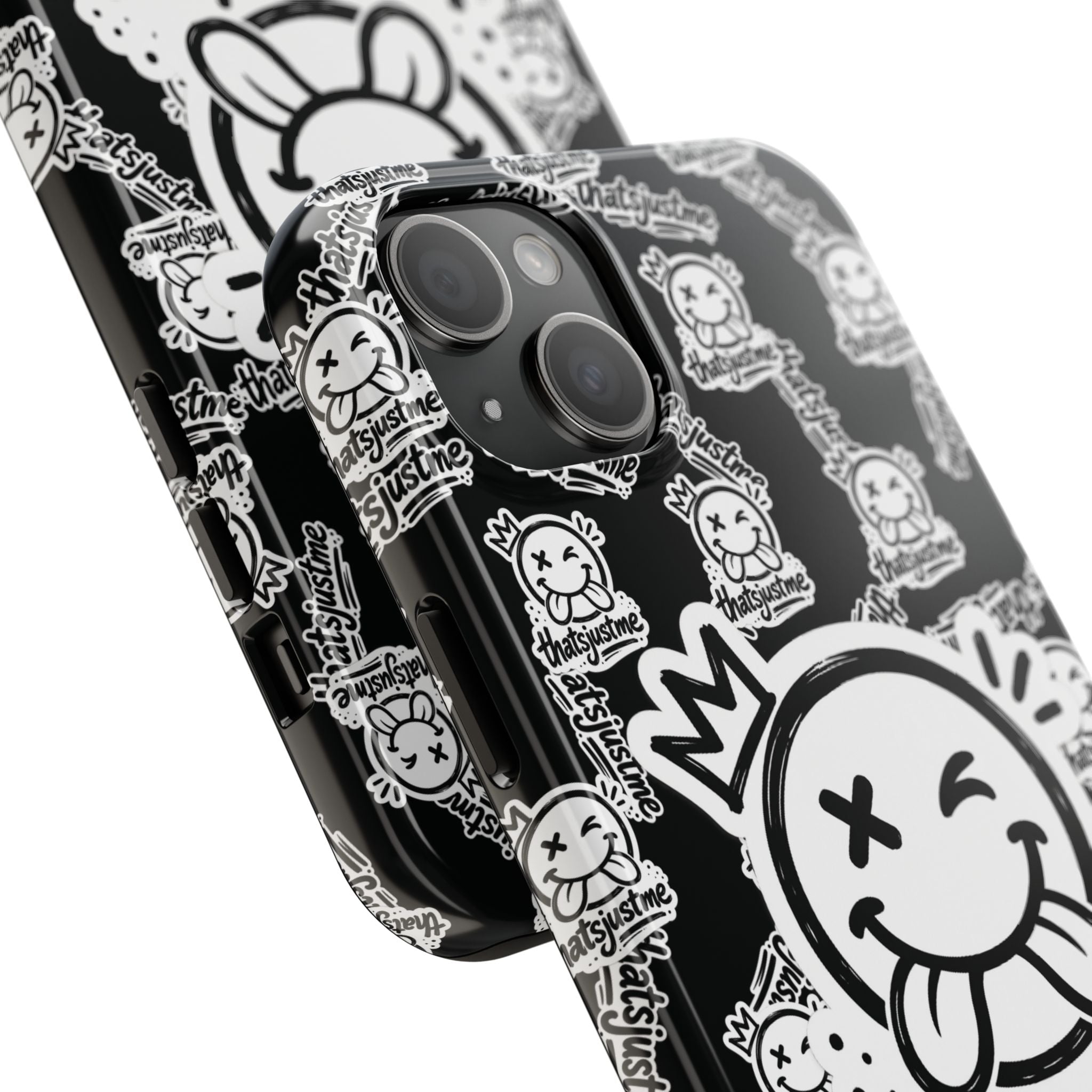 thatsjustme "Overload" Tough Phone Case - Black