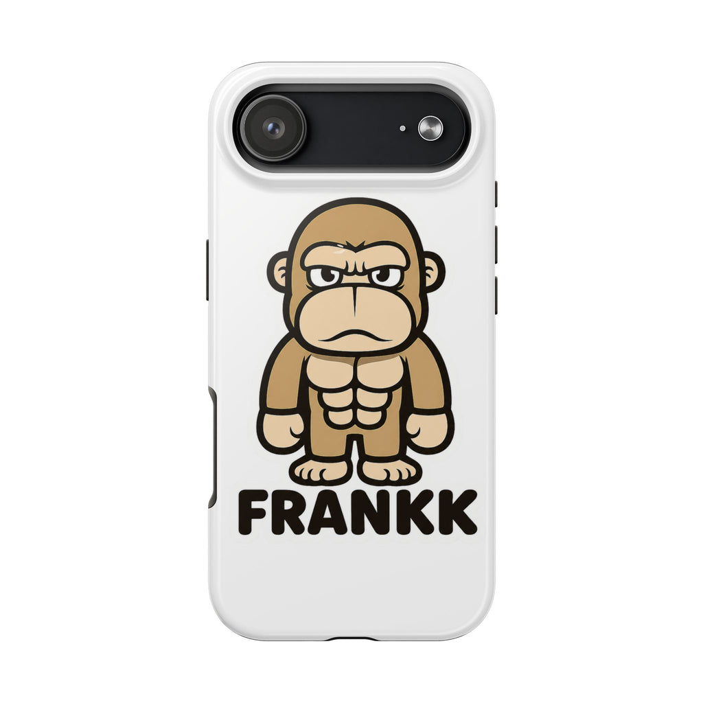 FRANKK The Ape "Essentials" Tough Phone Case - White