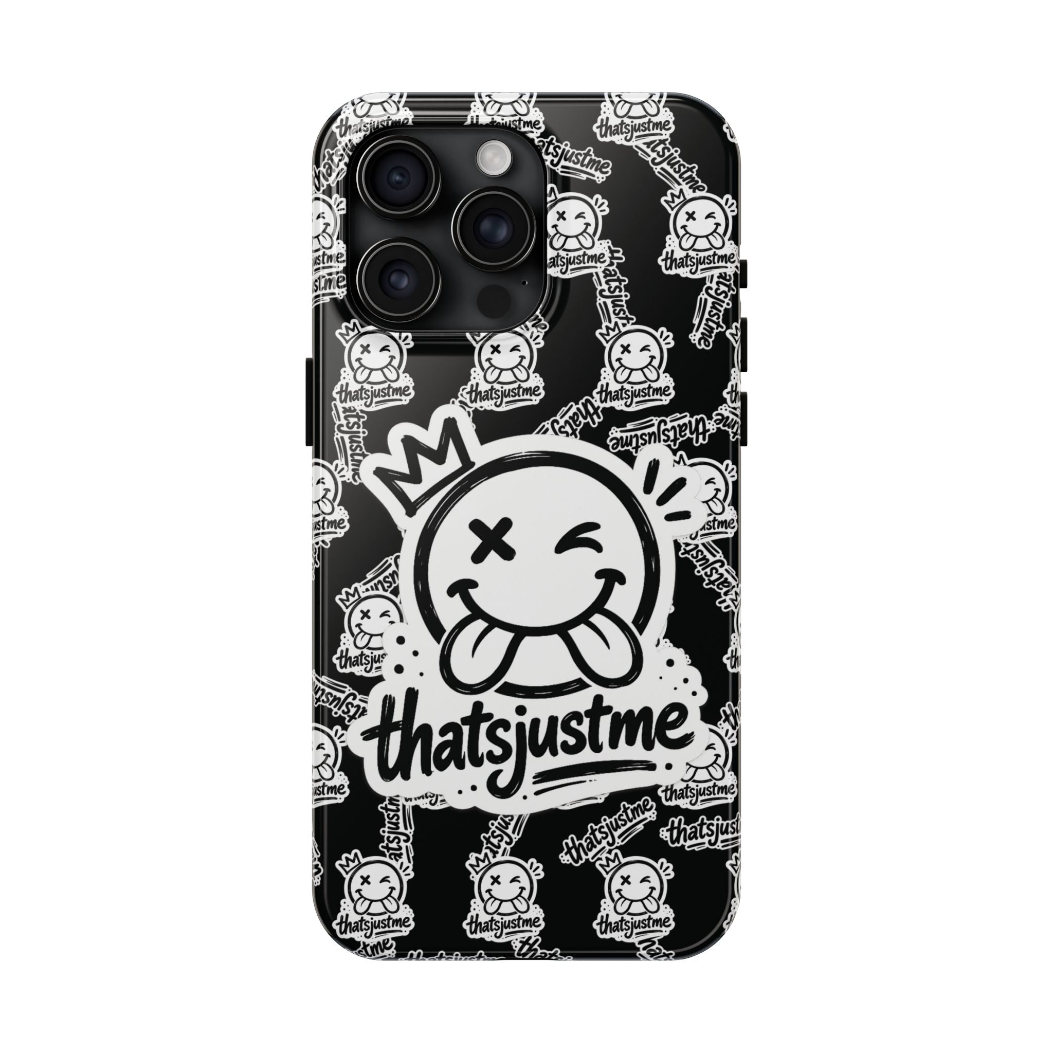 thatsjustme "Overload" Tough Phone Case - Black