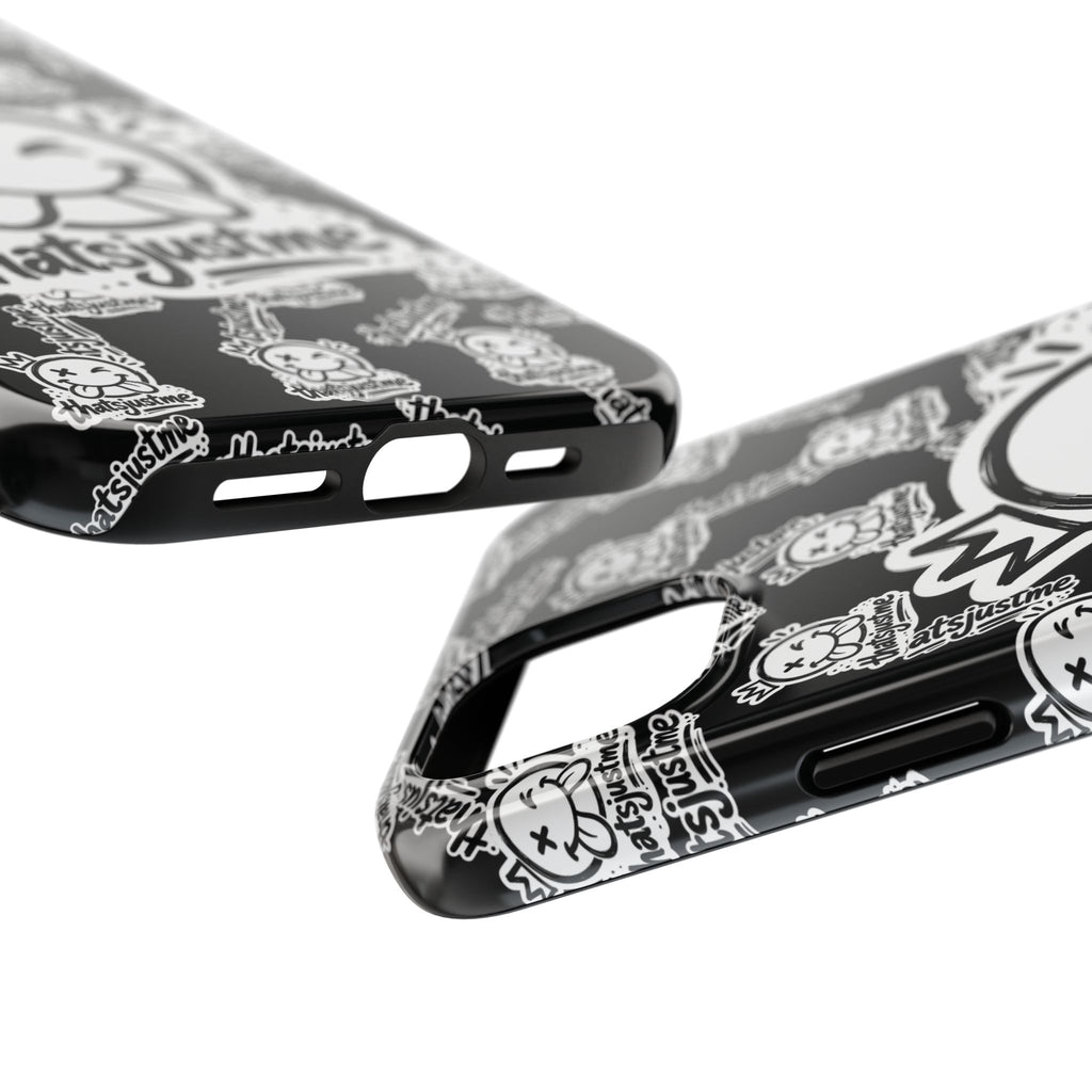 thatsjustme "Overload" Tough Phone Case - Black