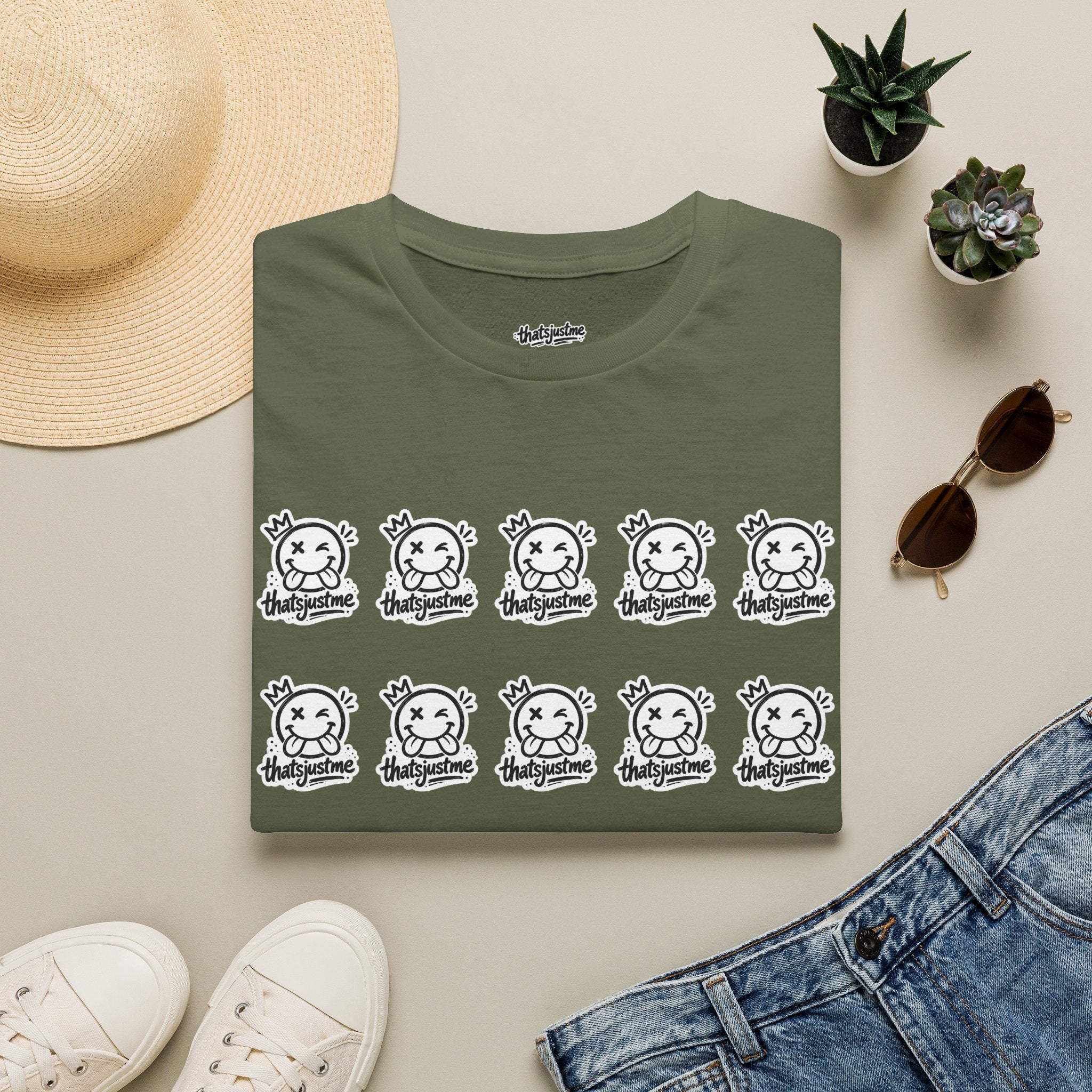thatsjustme "OG" Repeated Graphic Tee - Unisex T-Shirt