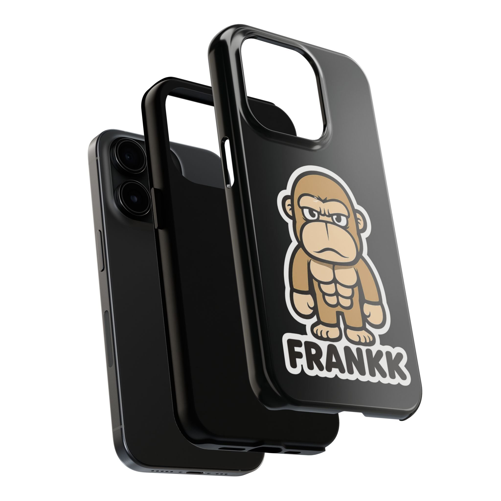 FRANKK The Ape "Essentials" Tough Phone Case - Black