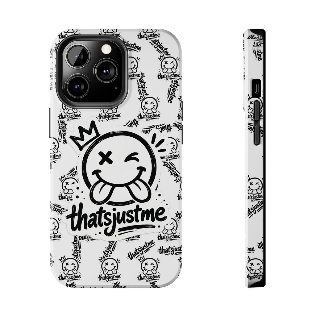 thatsjustme "Overload" Tough Phone Case - White