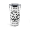 thatsjustme "OG" Crown Smiley 20oz Stainless Tumbler - White