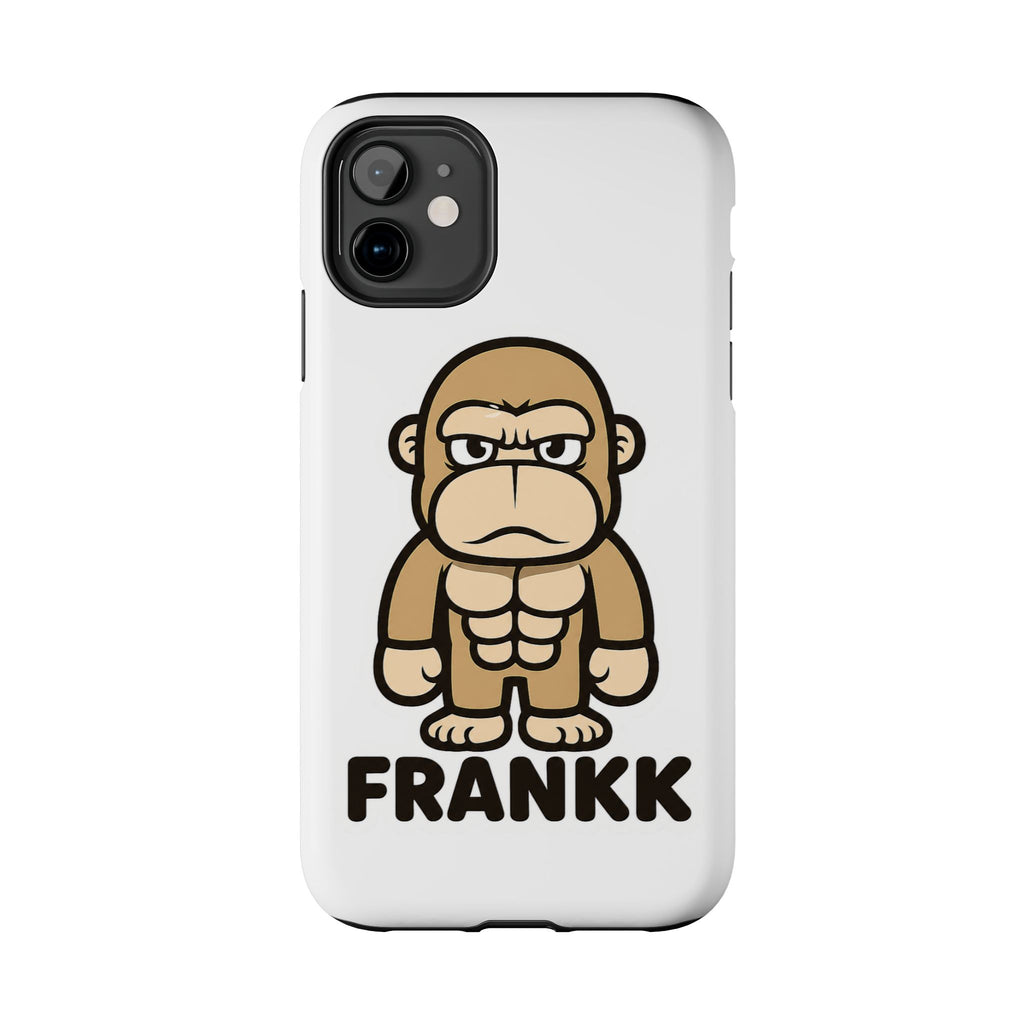 FRANKK The Ape "Essentials" Tough Phone Case - White