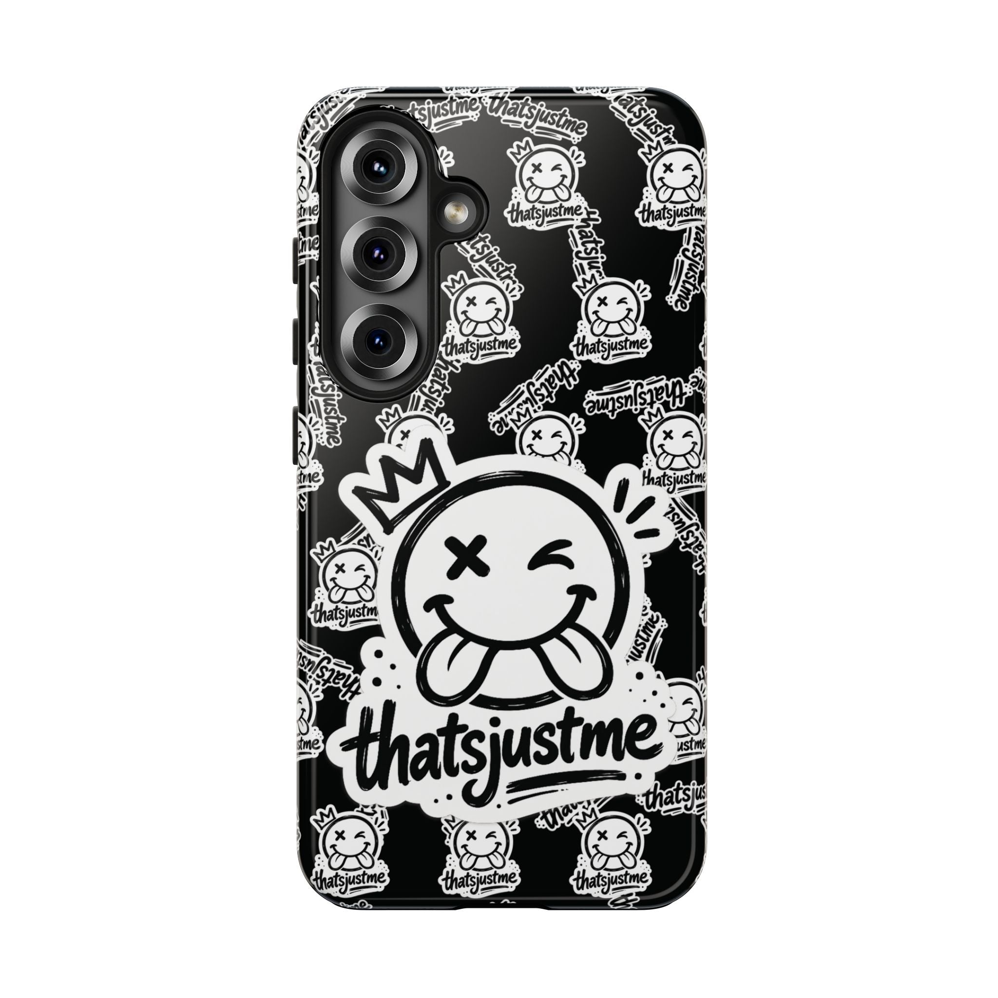 thatsjustme "Overload" Tough Phone Case - Black