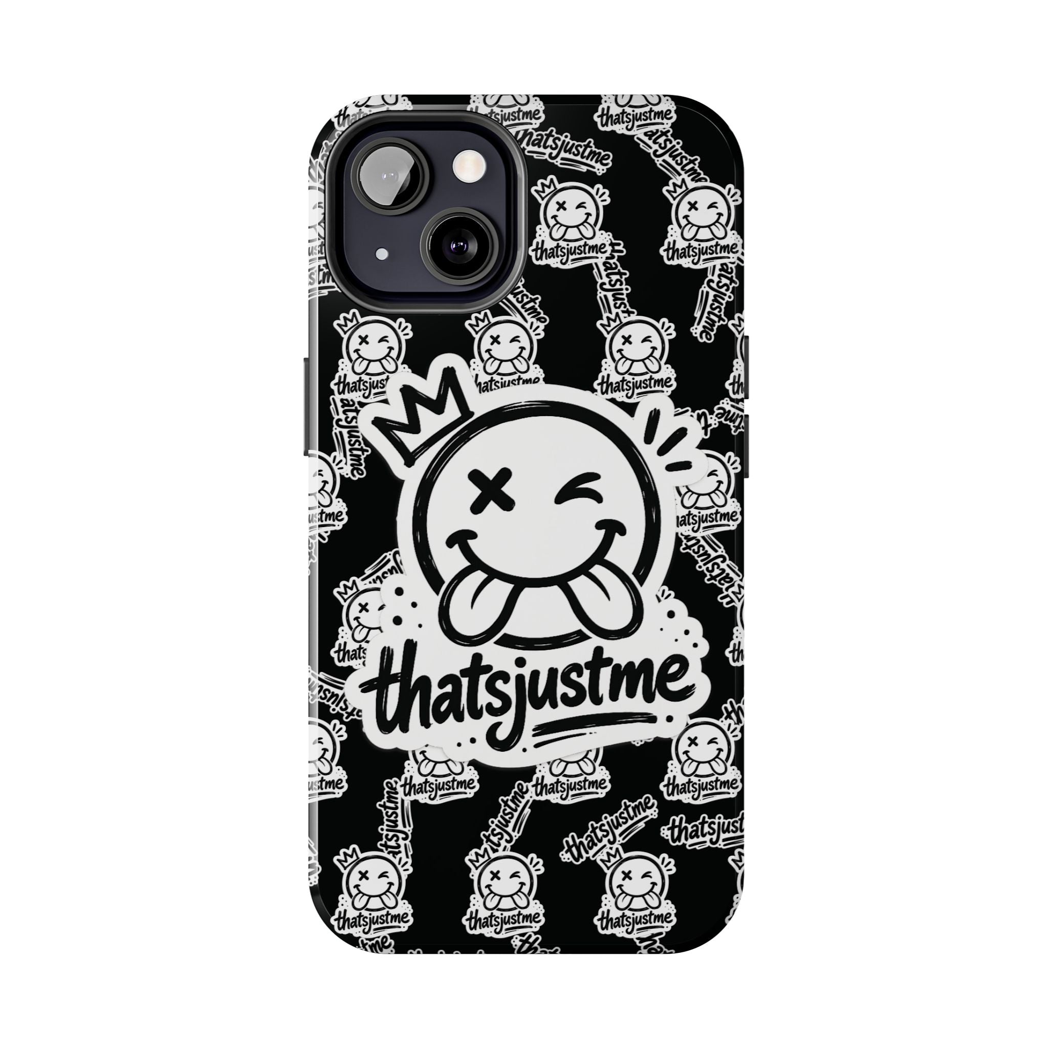 thatsjustme "Overload" Tough Phone Case - Black