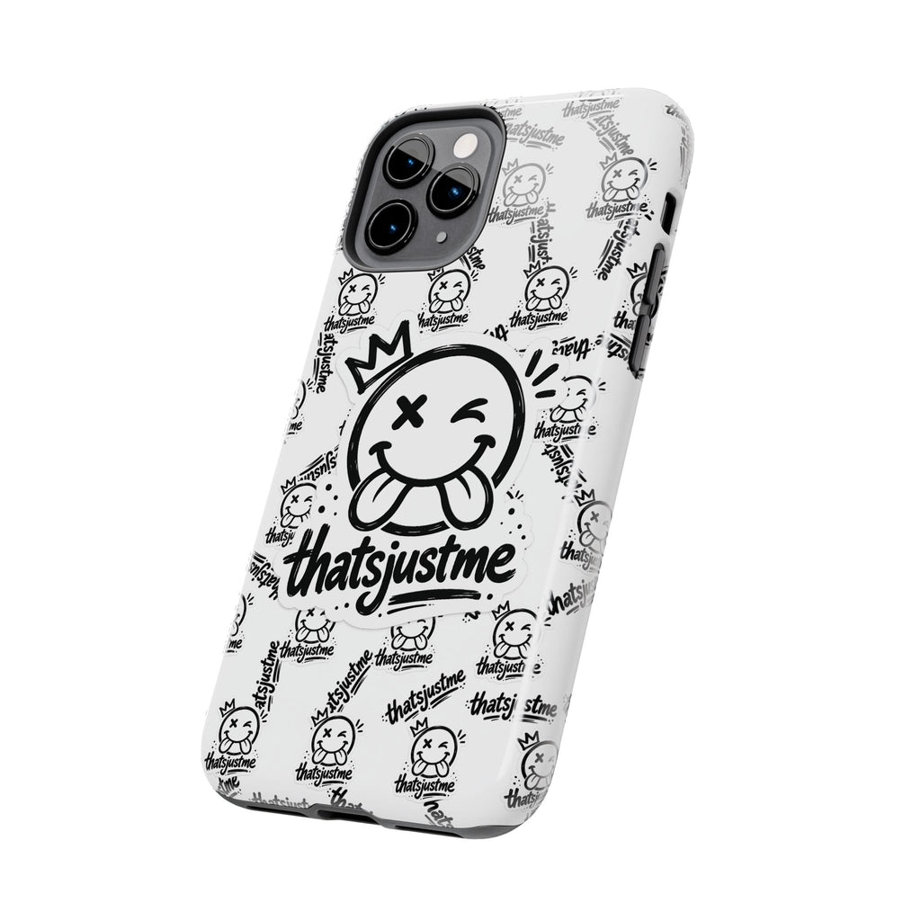 thatsjustme "Overload" Tough Phone Case - White