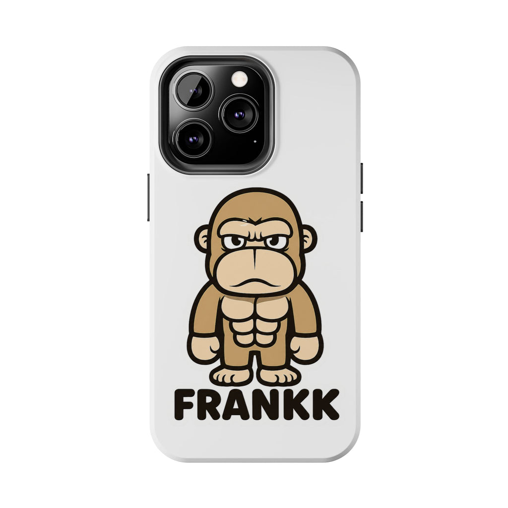 FRANKK The Ape "Essentials" Tough Phone Case - White