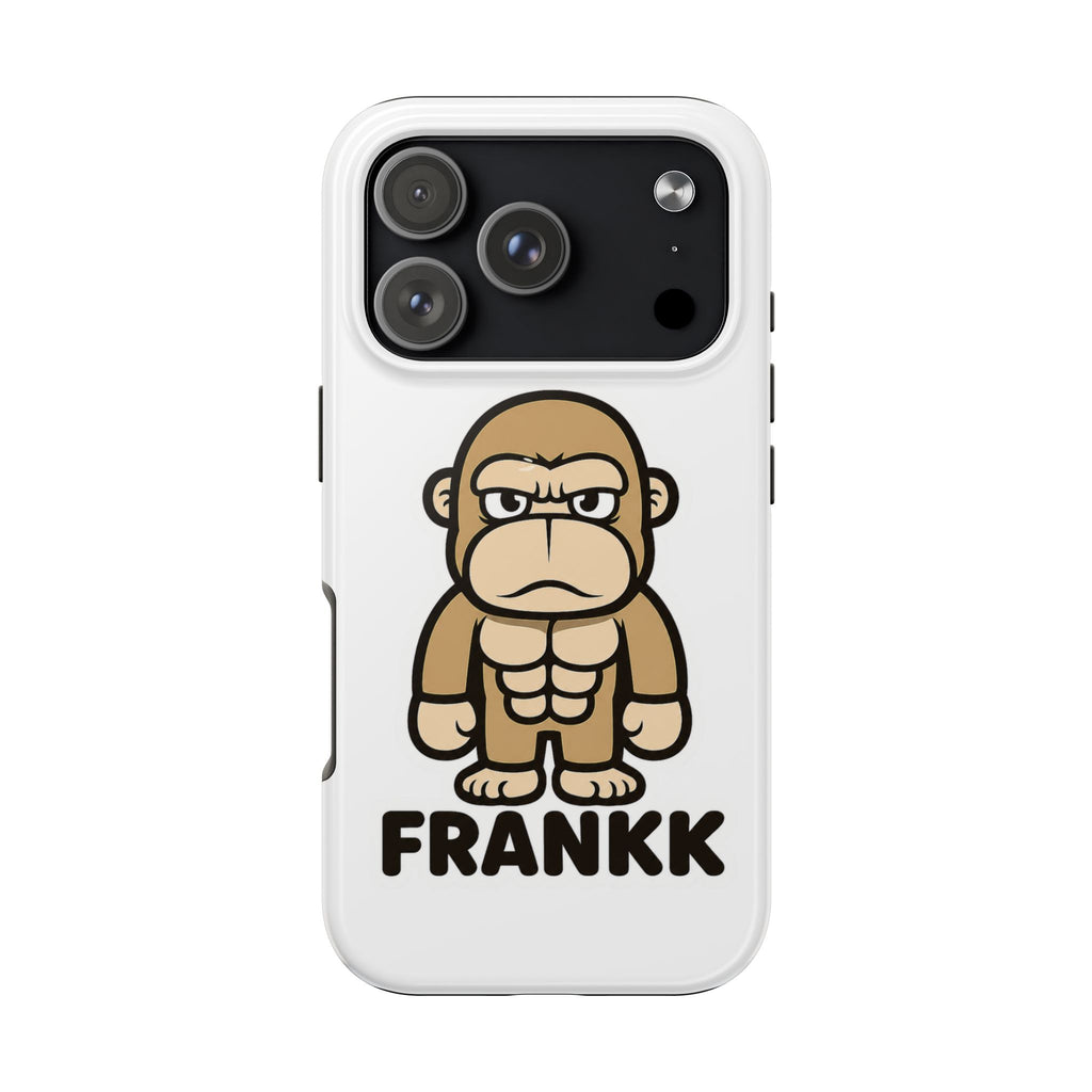 FRANKK The Ape "Essentials" Tough Phone Case - White