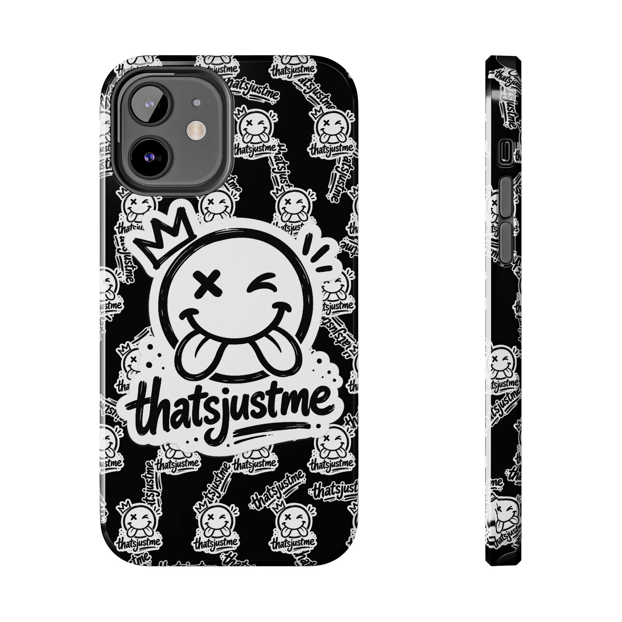 thatsjustme "Overload" Tough Phone Case - Black