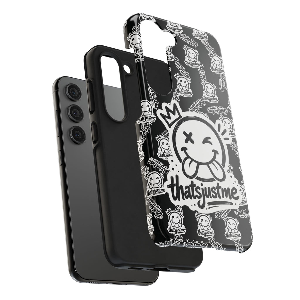 thatsjustme "Overload" Tough Phone Case - Black