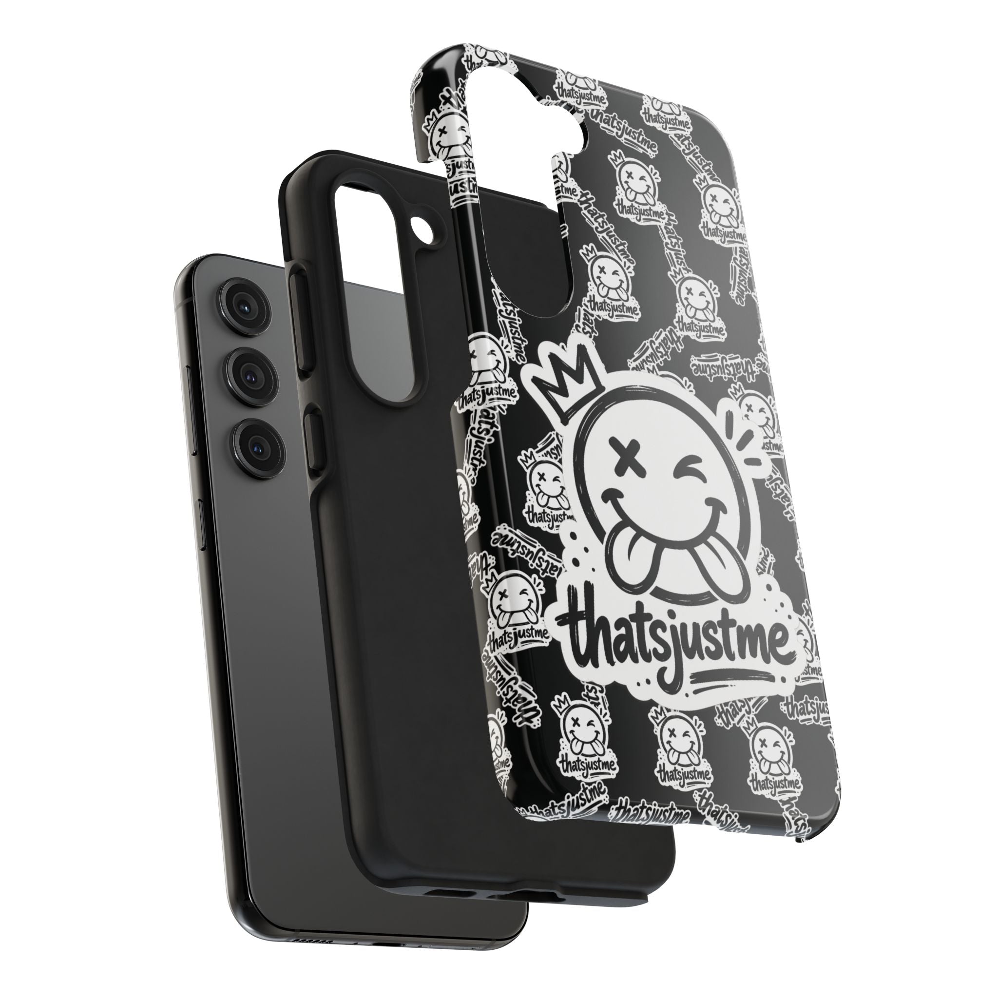 thatsjustme "Overload" Tough Phone Case - Black