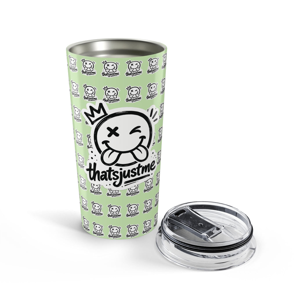thatsjustme "OG" Crown Smiley 20oz Stainless Tumbler - Light Green