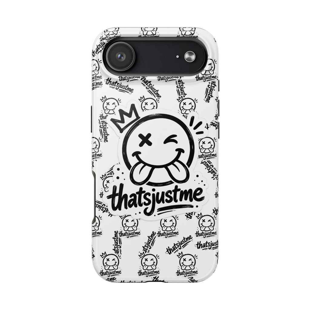 thatsjustme "Overload" Tough Phone Case - White