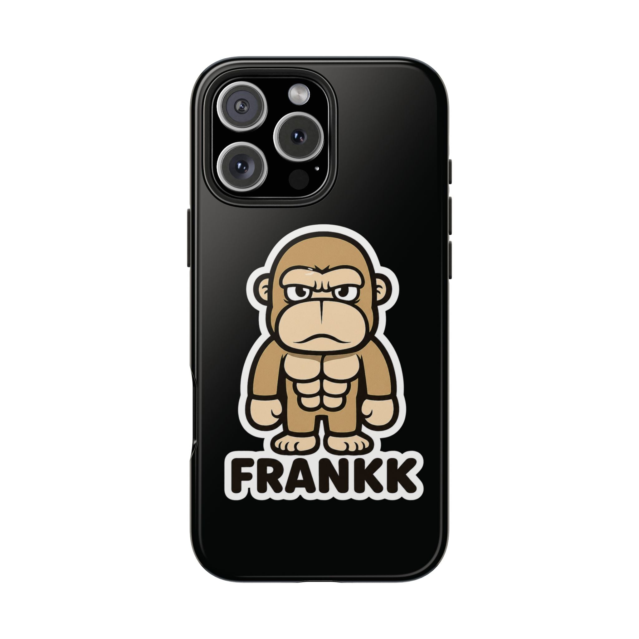 FRANKK The Ape "Essentials" Tough Phone Case - Black