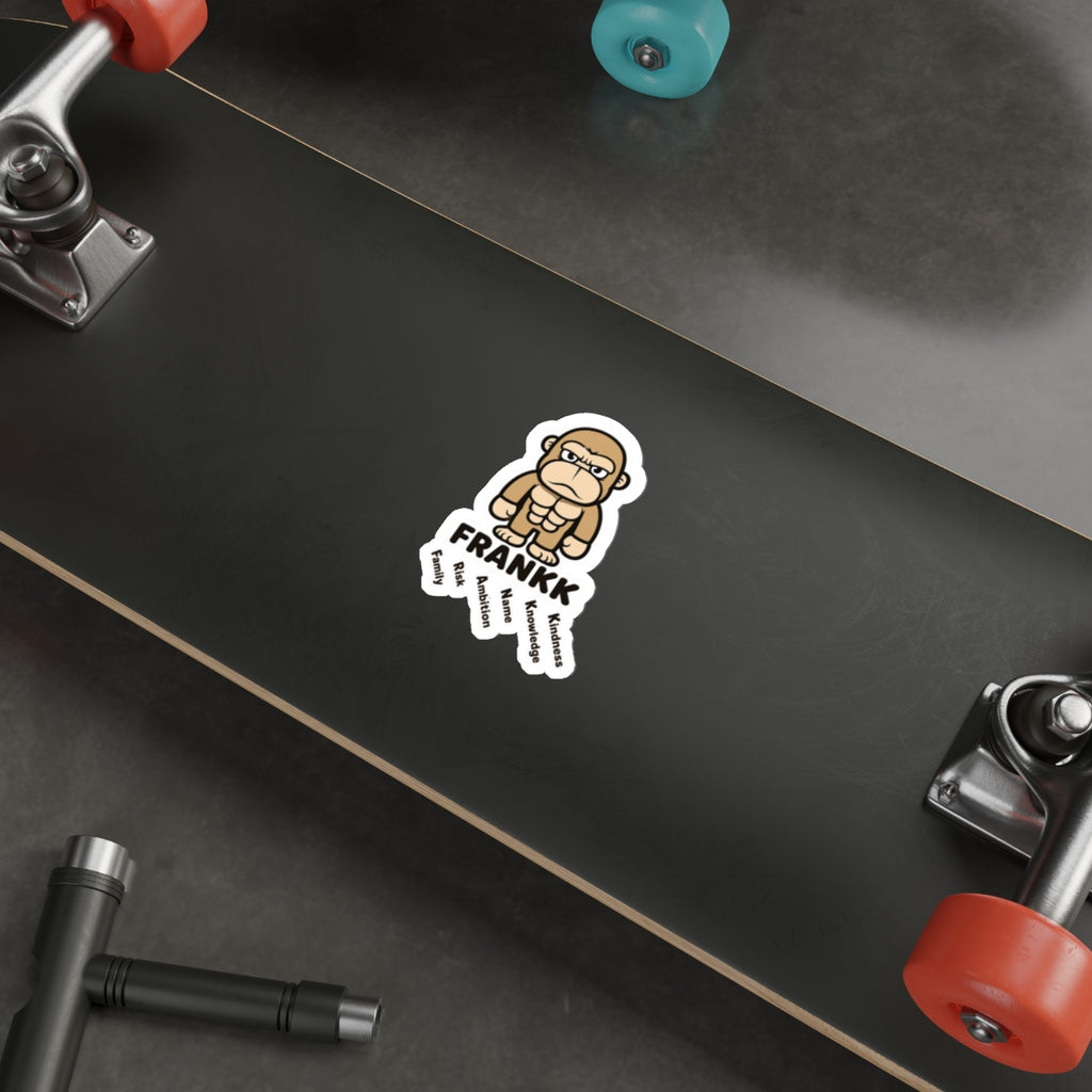 FRANKK The Ape "Acronym" - Die-Cut Sticker
