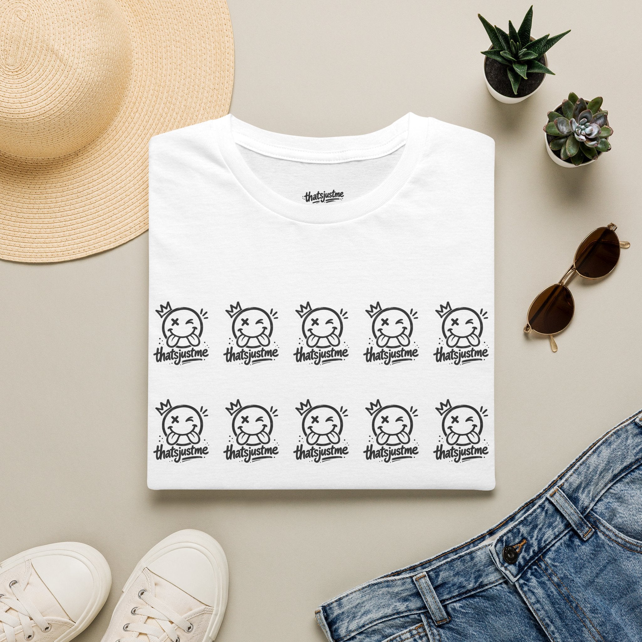 thatsjustme "OG" Repeated Graphic Tee - Unisex T-Shirt