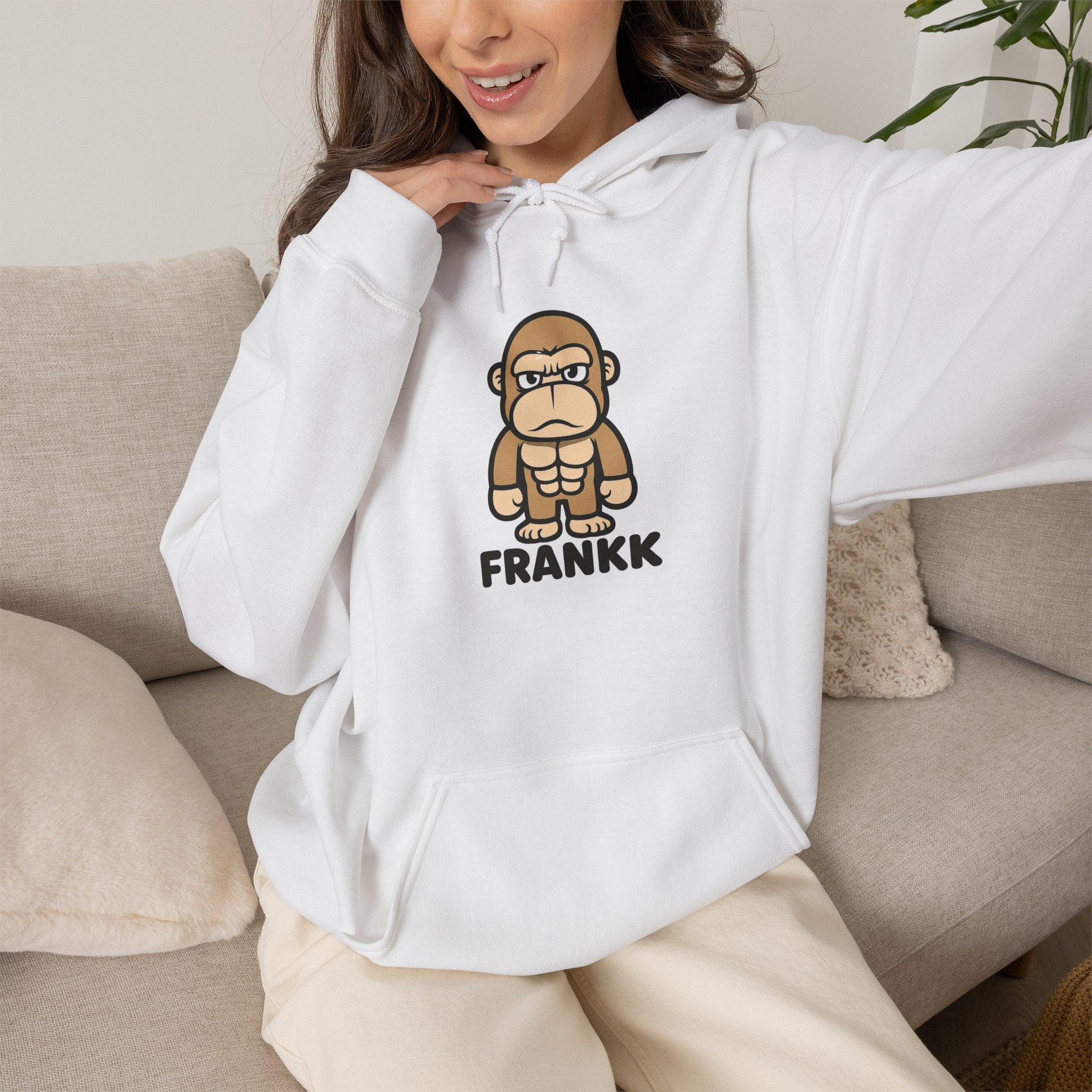 FRANKK The Ape "Essentials" Hoodie —  Unisex Sweatshirt