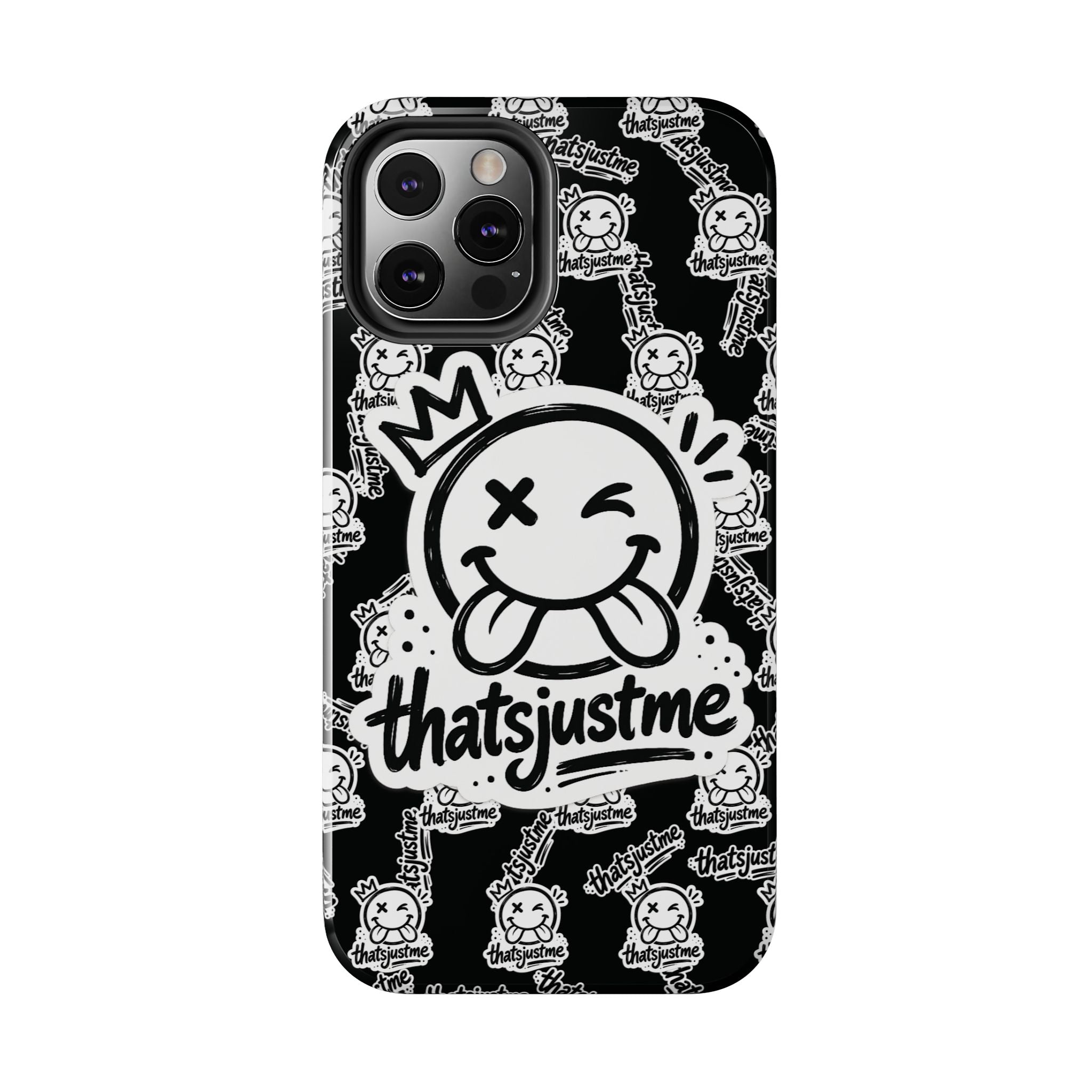 thatsjustme "Overload" Tough Phone Case - Black