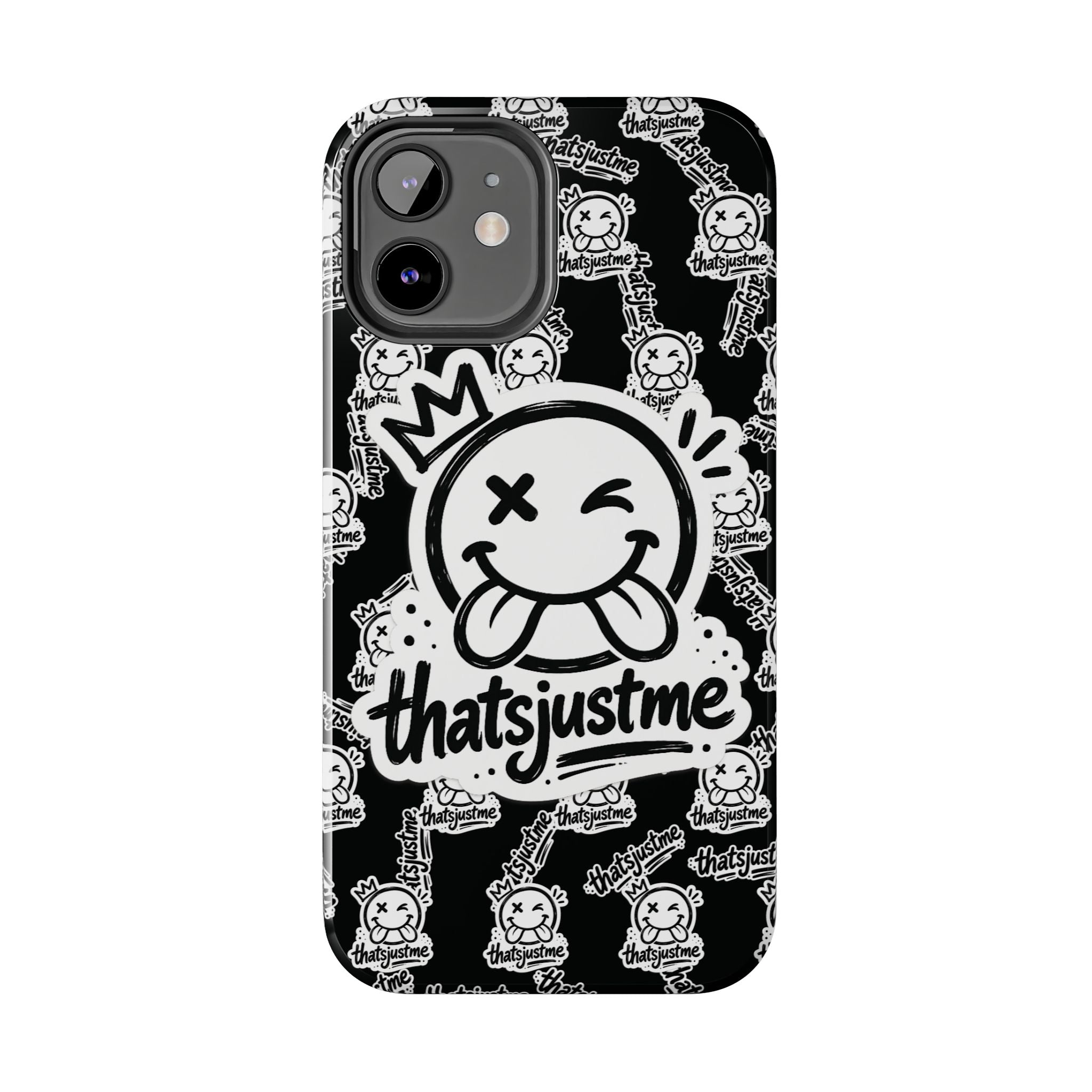 thatsjustme "Overload" Tough Phone Case - Black