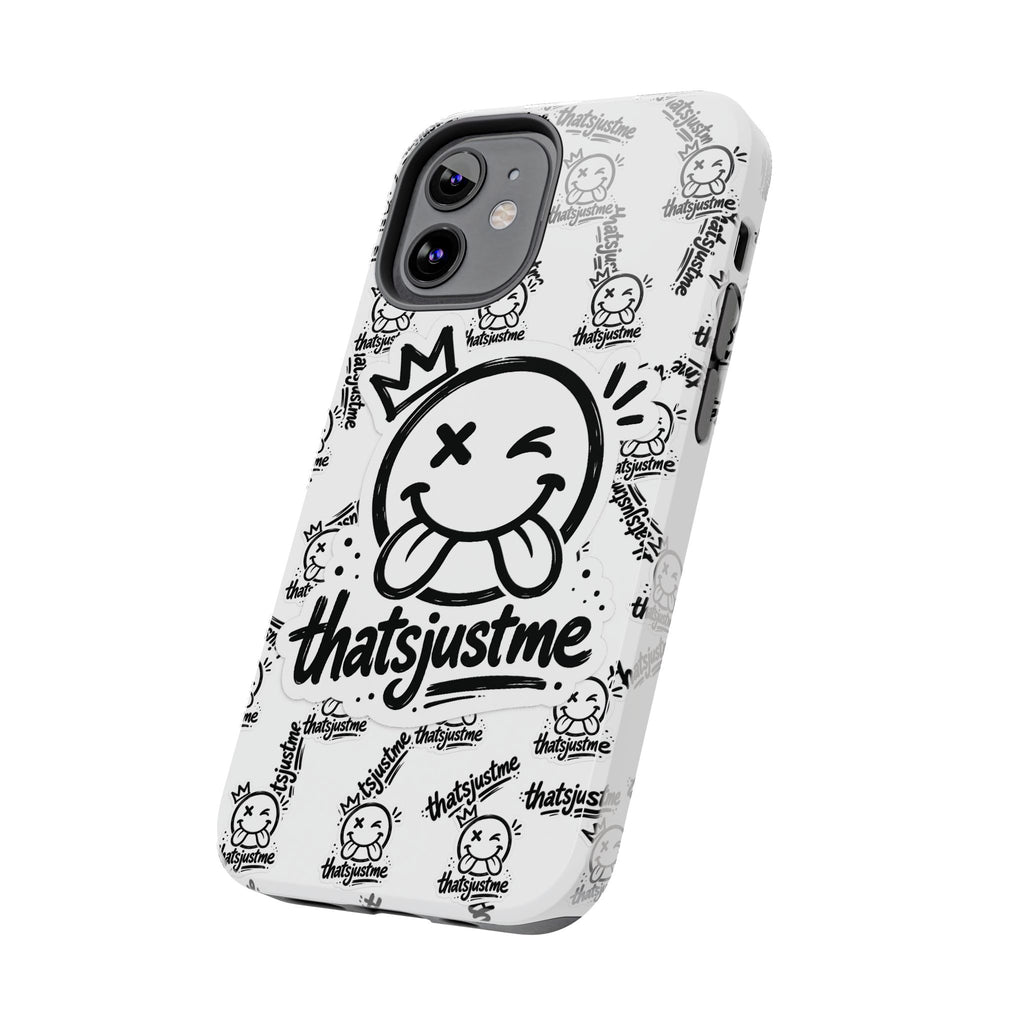 thatsjustme "Overload" Tough Phone Case - White