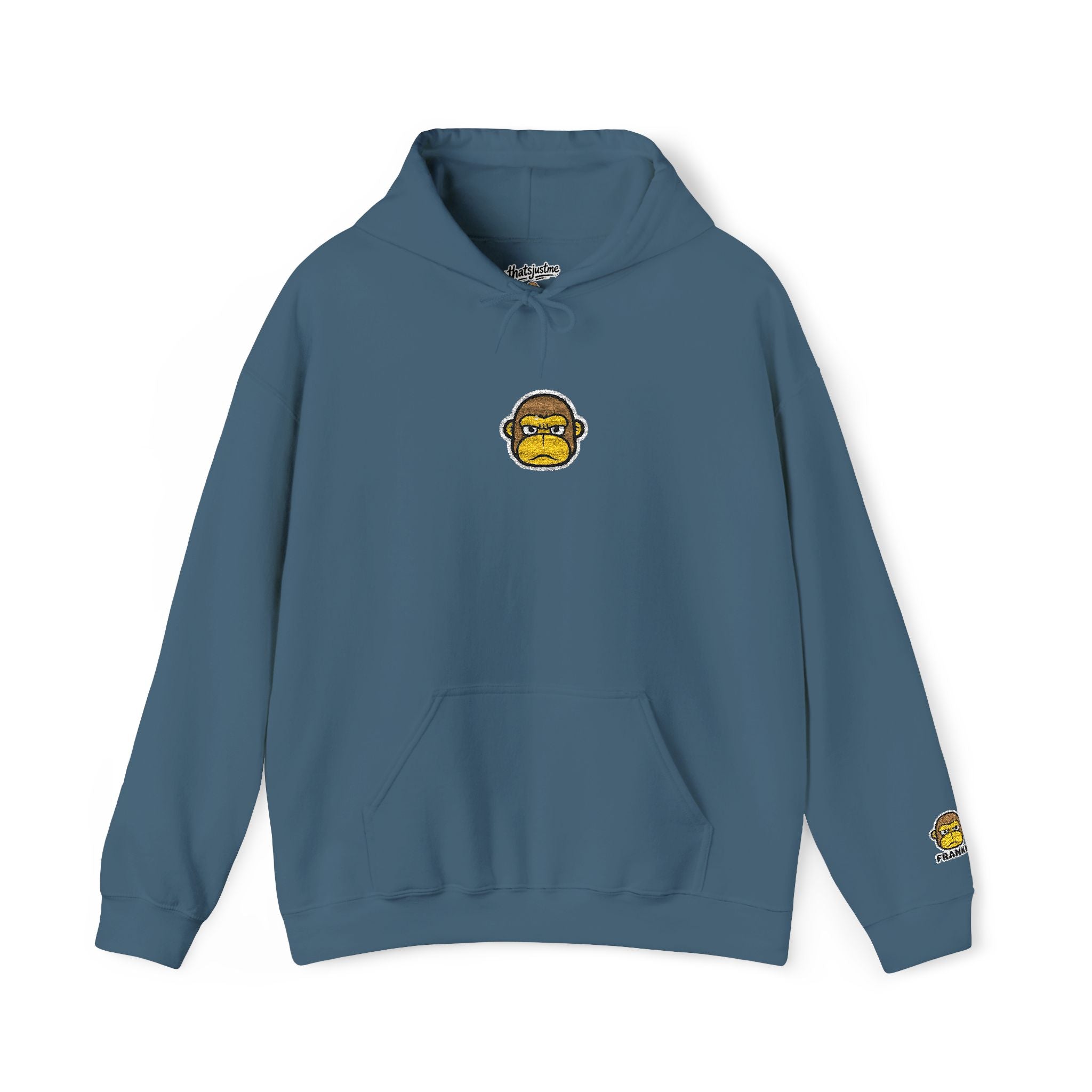 FRANKK The Ape "Essentials" Embroidered Hoodie - Unisex Sweatshirt