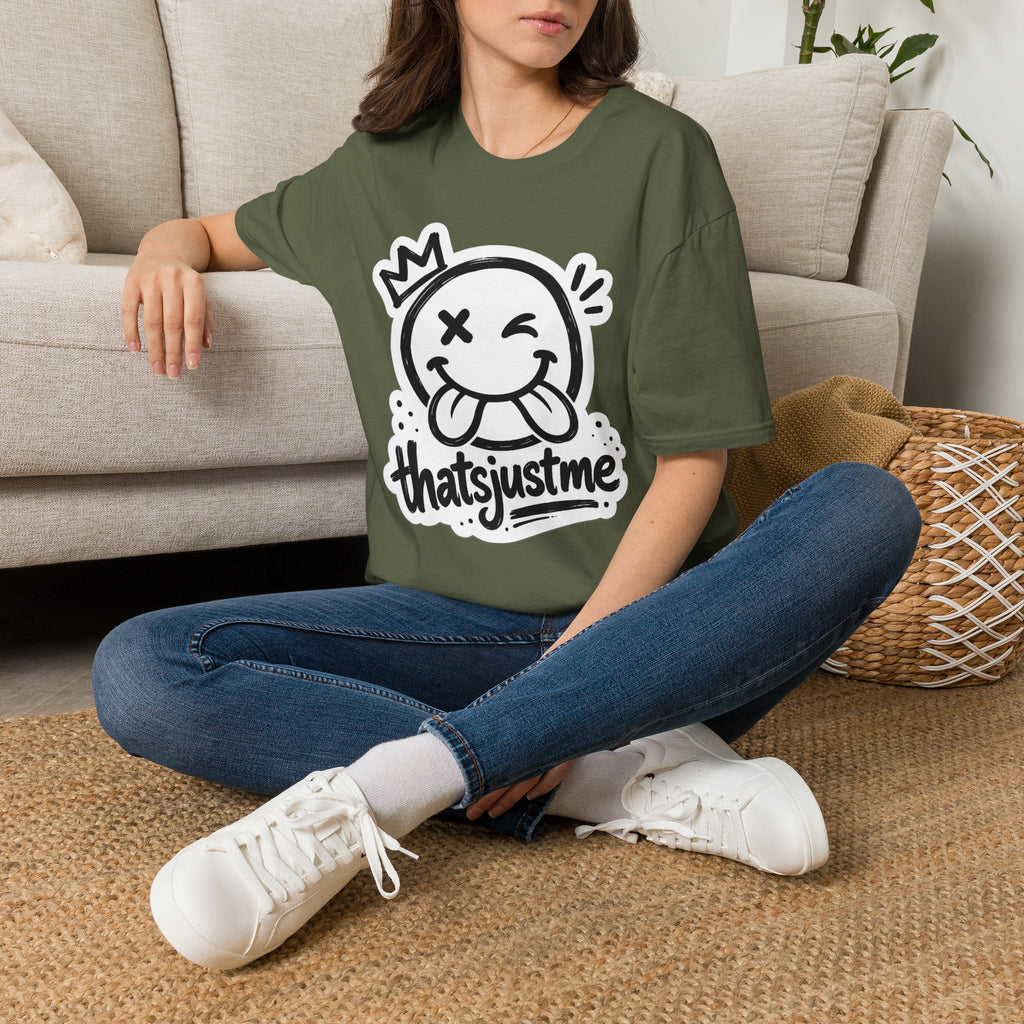thatsjustme "OG" Crown Smiley Graphic Tee - Unisex T-Shirt
