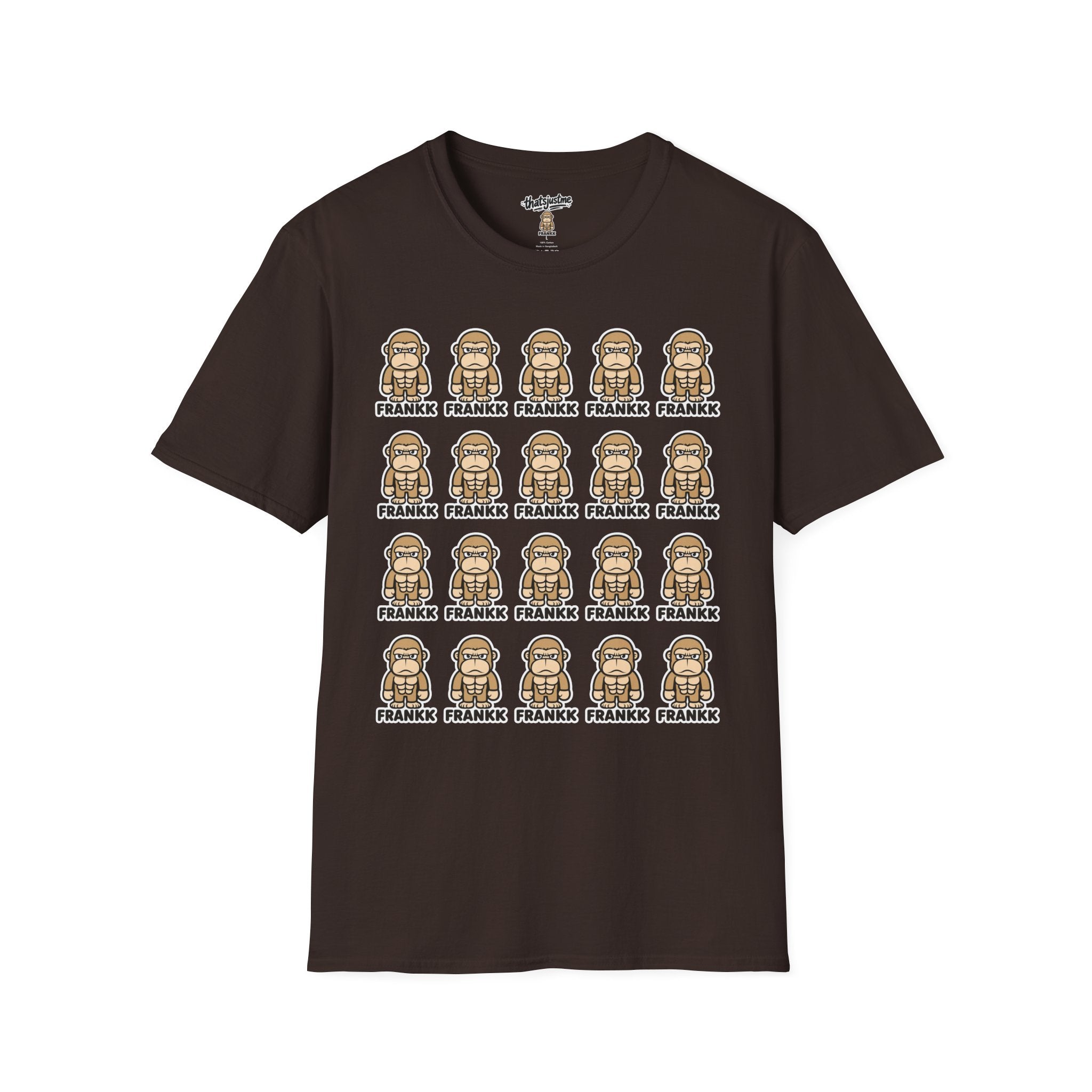 FRANKK The Ape Repeated "Essentials" Graphic Tee - Unisex T-Shirt