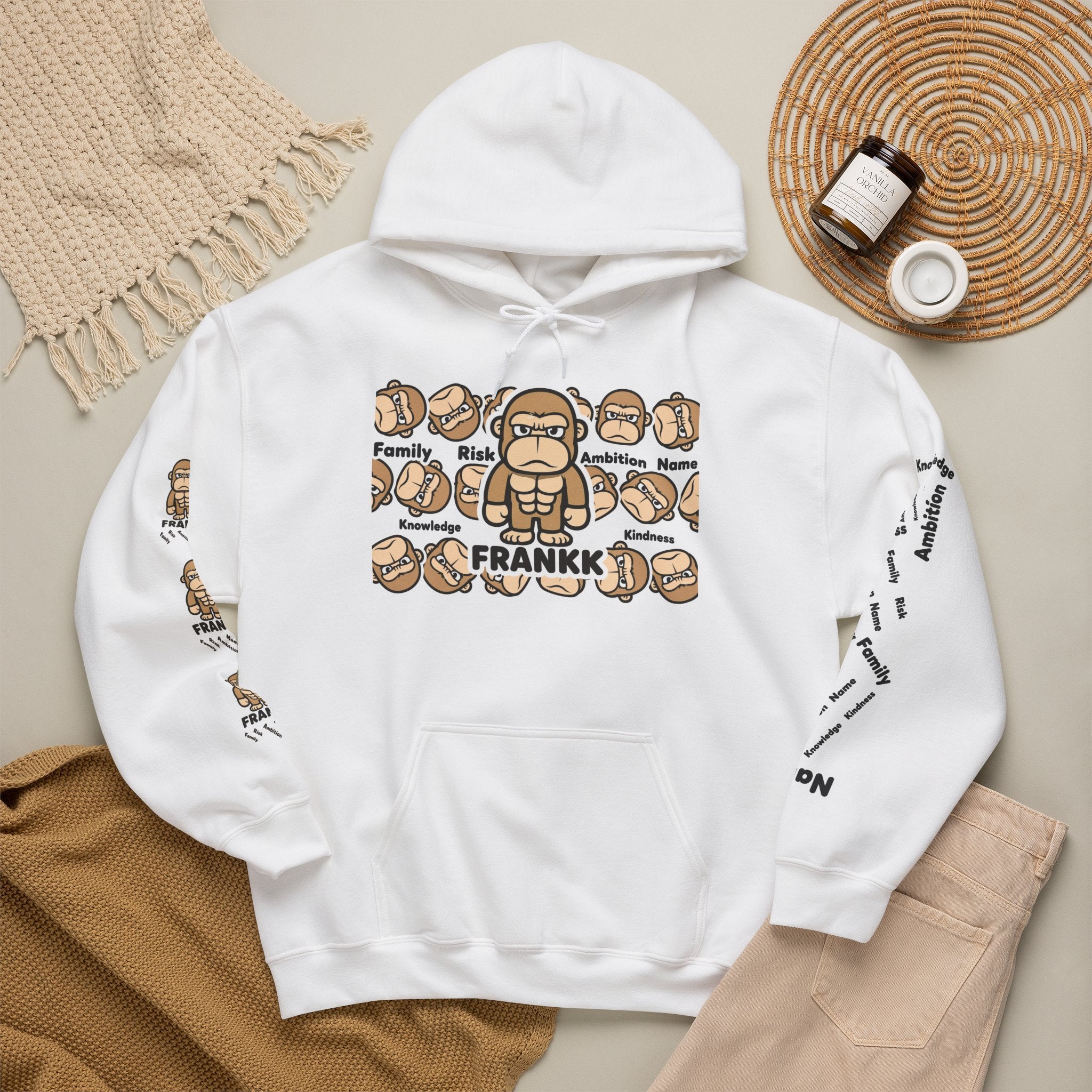 FRANKK The Ape "Overload" Hoodie - Unisex Sweatshirt