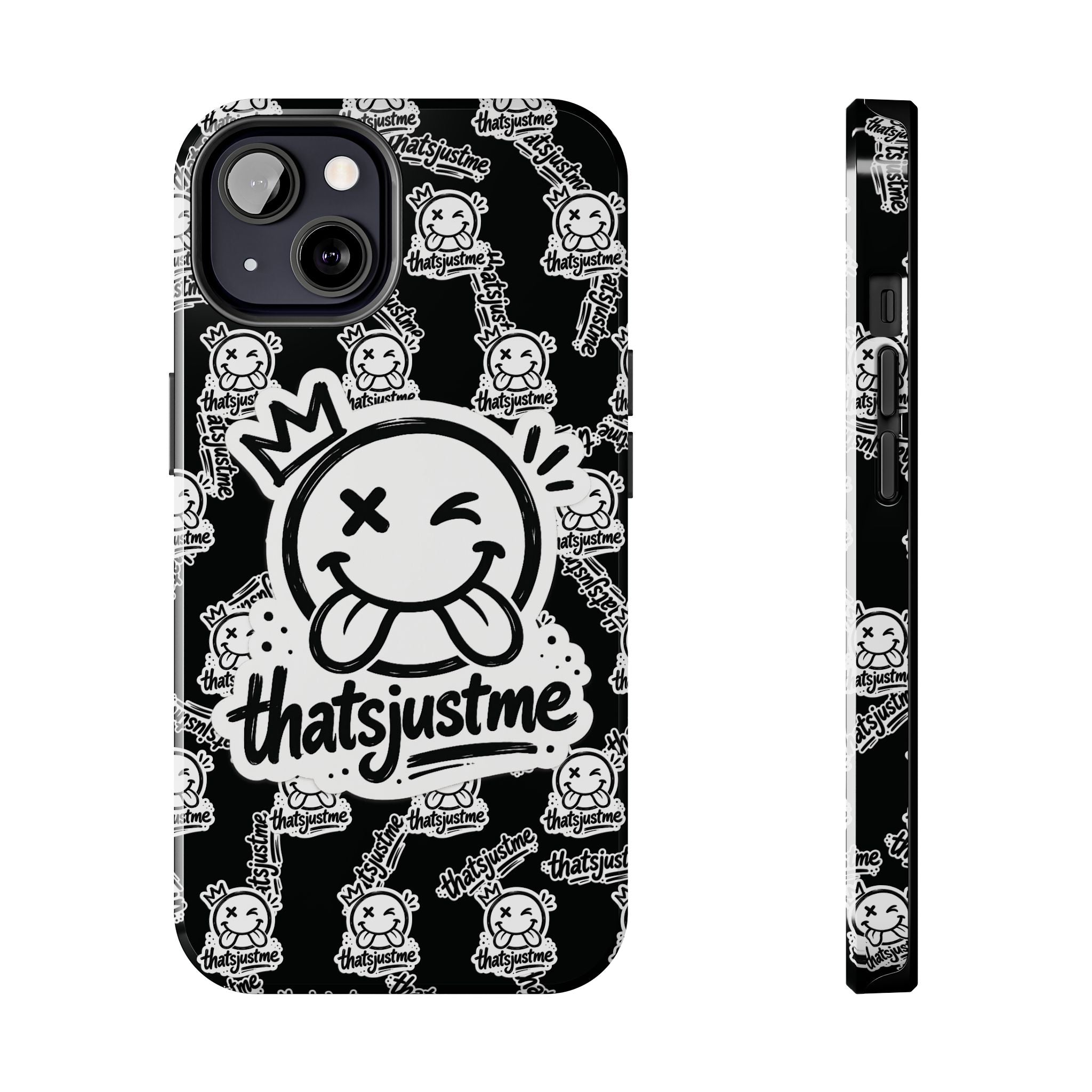 thatsjustme "Overload" Tough Phone Case - Black