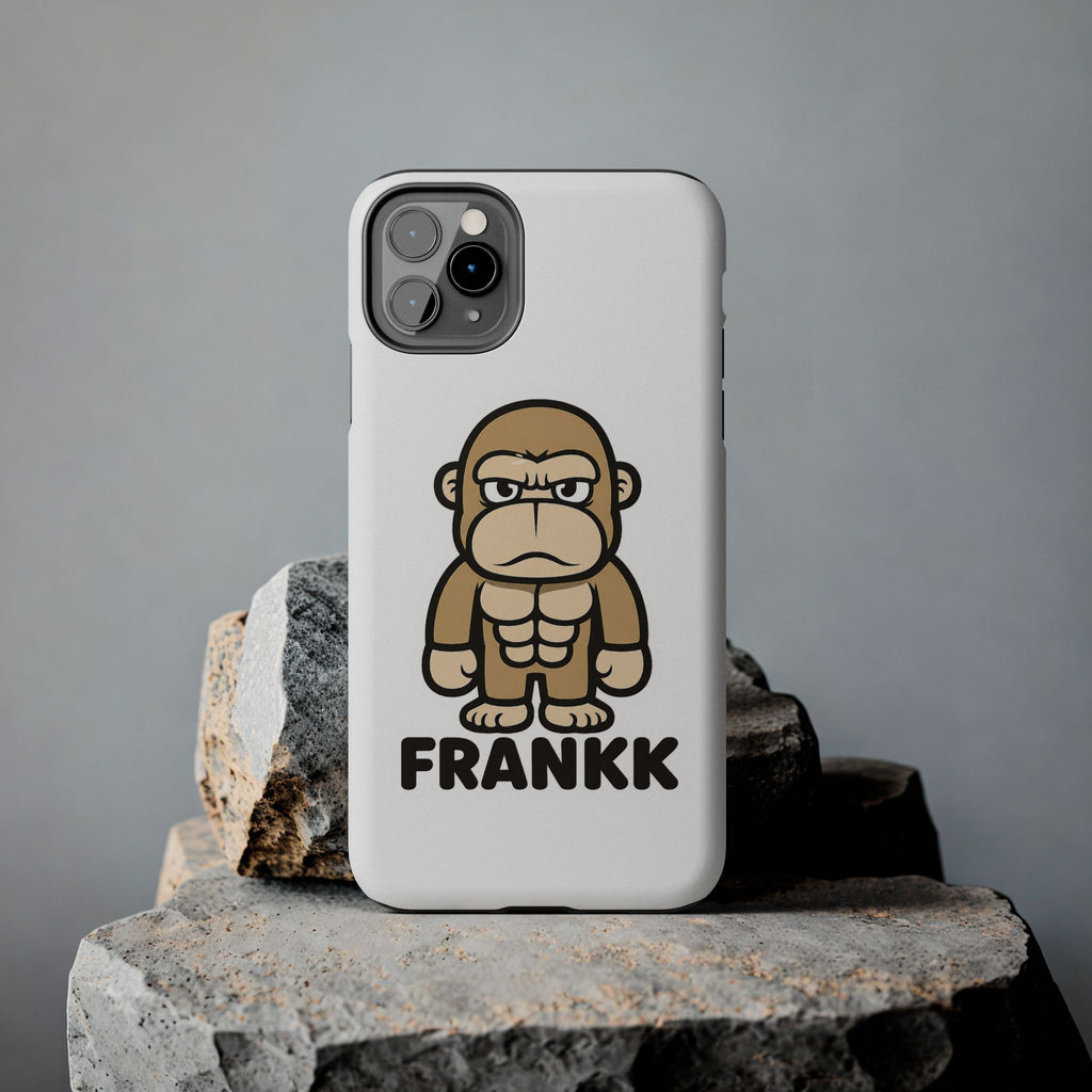 FRANKK The Ape "Essentials" Tough Phone Case - White