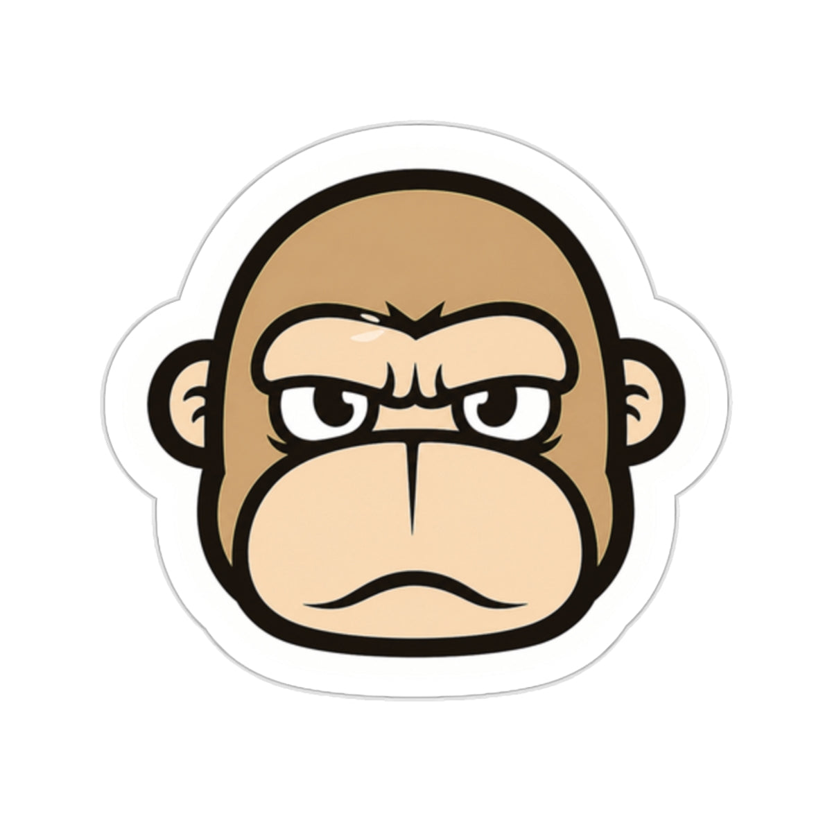 FRANKK The Ape "Essentials" Die-Cut Sticker