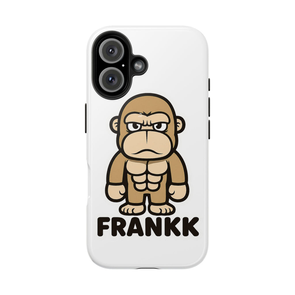 FRANKK The Ape "Essentials" Tough Phone Case - White