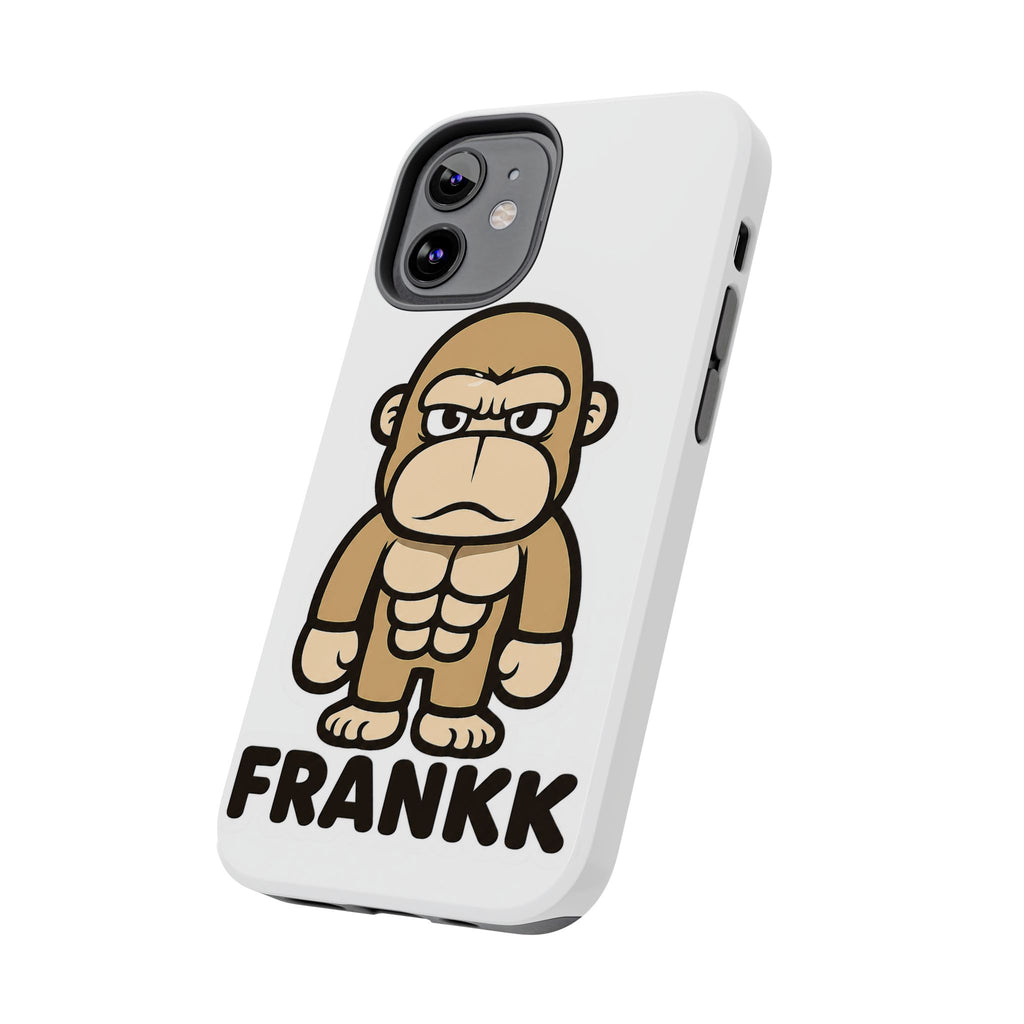 FRANKK The Ape "Essentials" Tough Phone Case - White