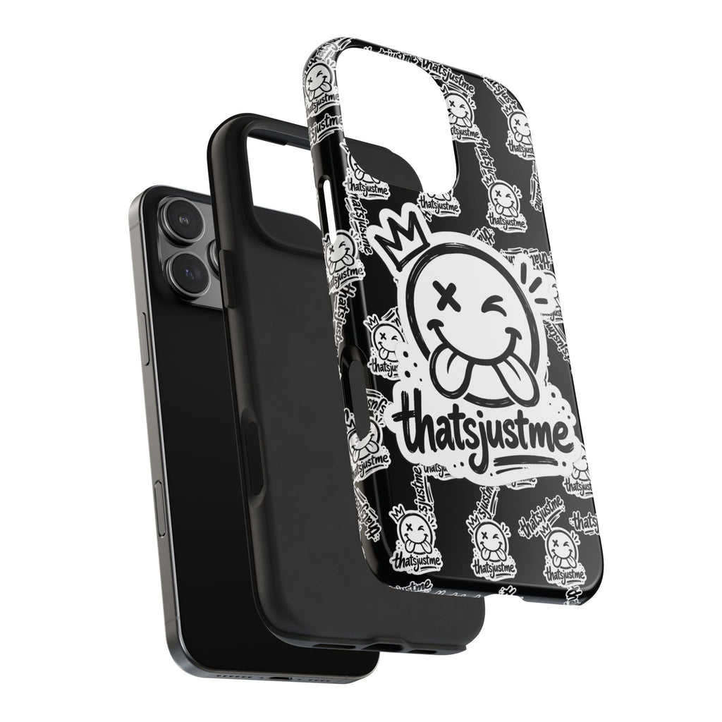 thatsjustme "Overload" Tough Phone Case - Black