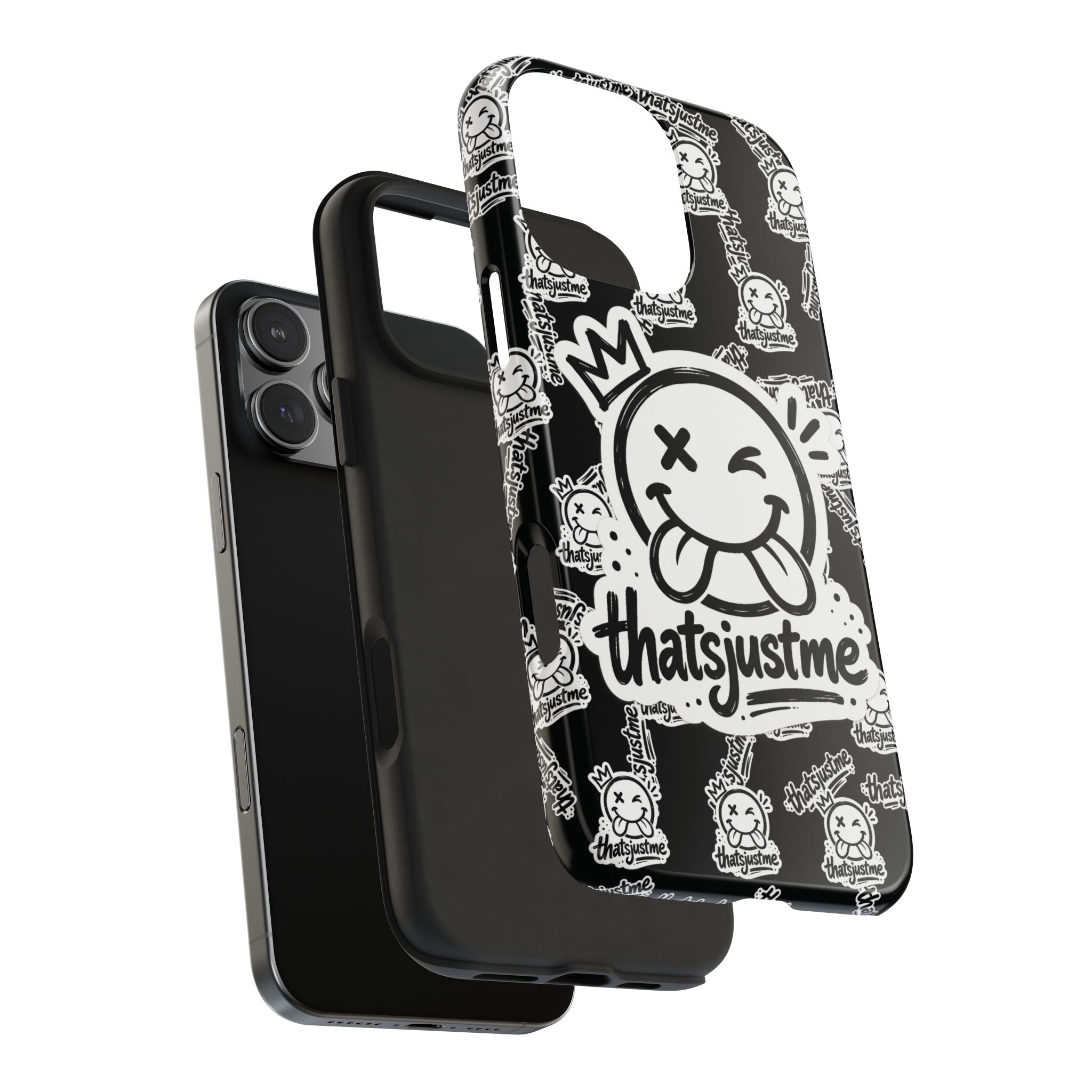 thatsjustme "Overload" Tough Phone Case - Black
