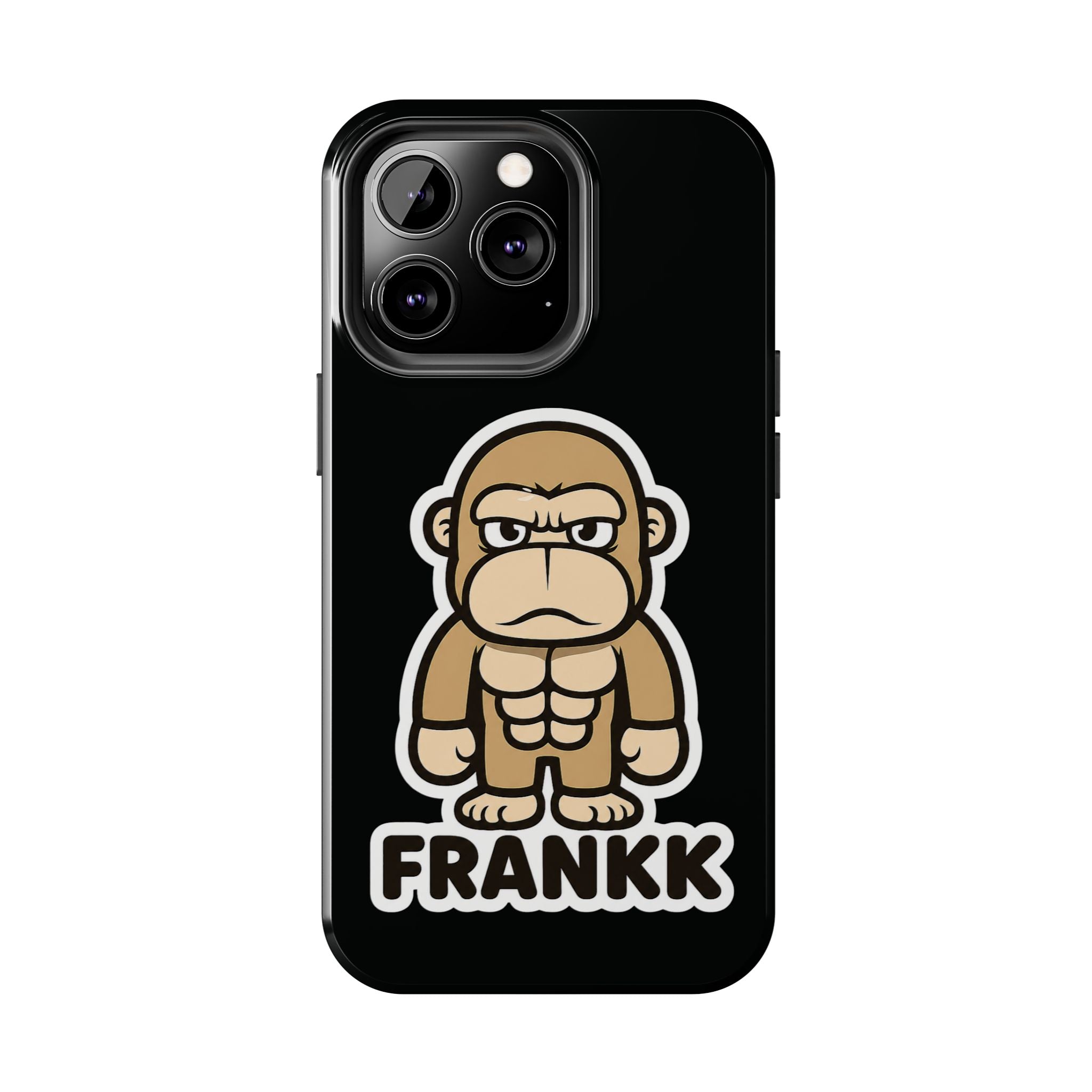 FRANKK The Ape "Essentials" Tough Phone Case - Black