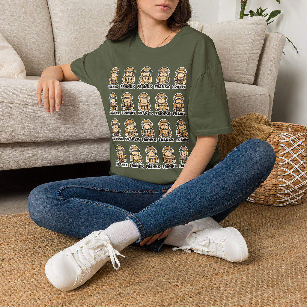 FRANKK The Ape Repeated "Essentials" Graphic Tee - Unisex T-Shirt